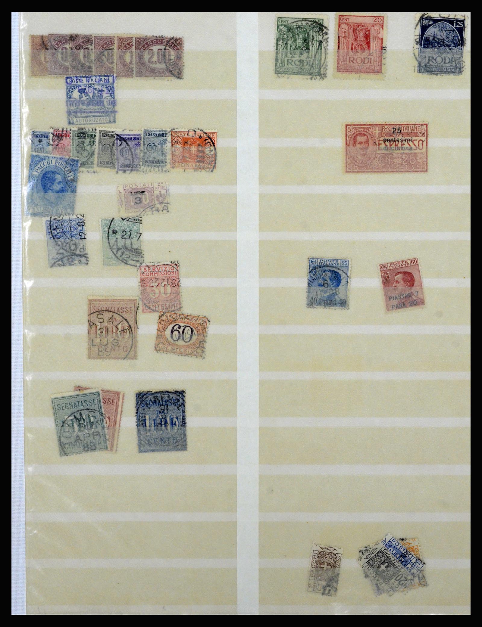 36577 083 - Postzegelverzameling 36577 Italian territories 1870-1940.