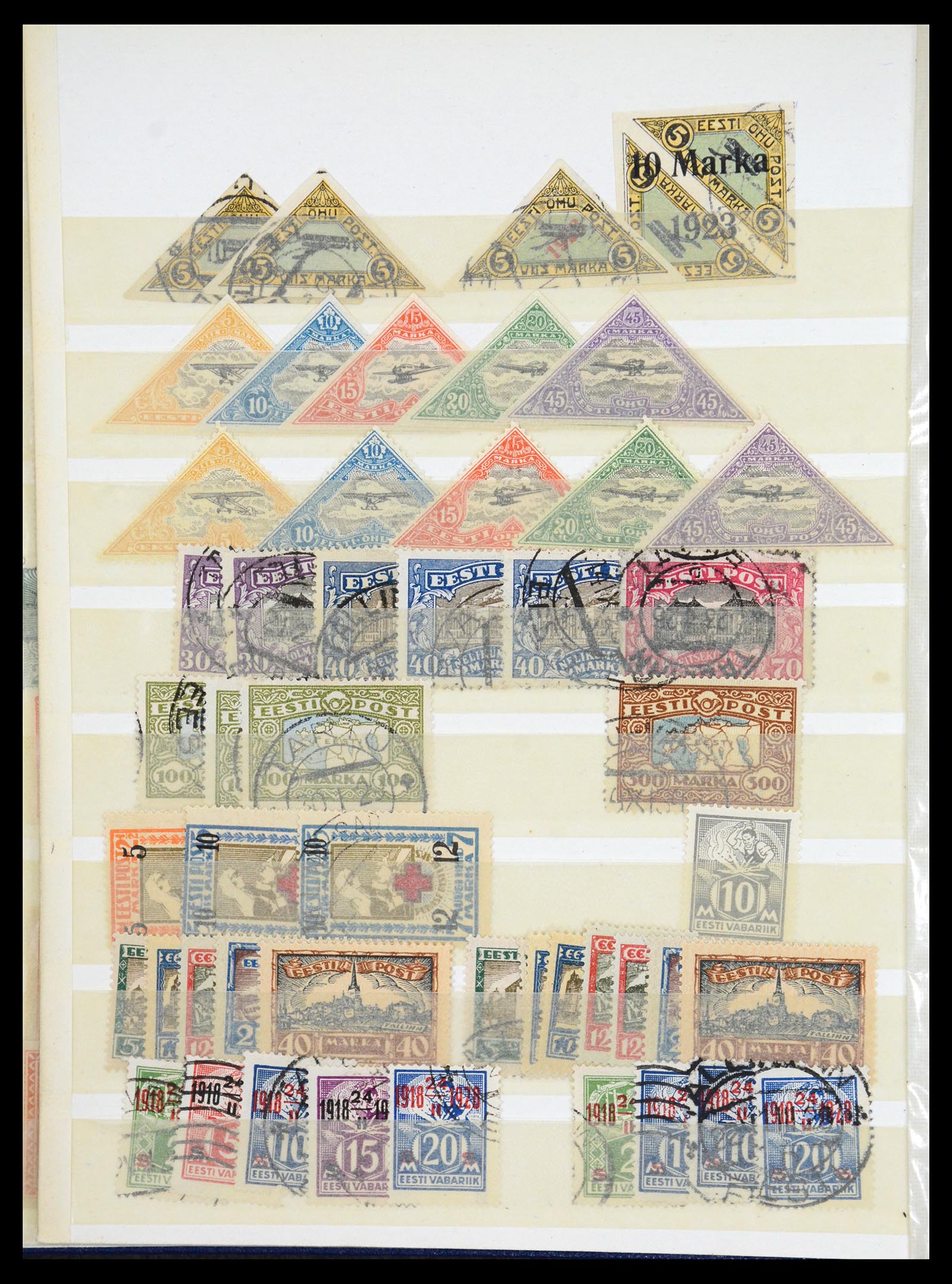 36578 004 - Postzegelverzameling 36578 Estland 1918-1991.