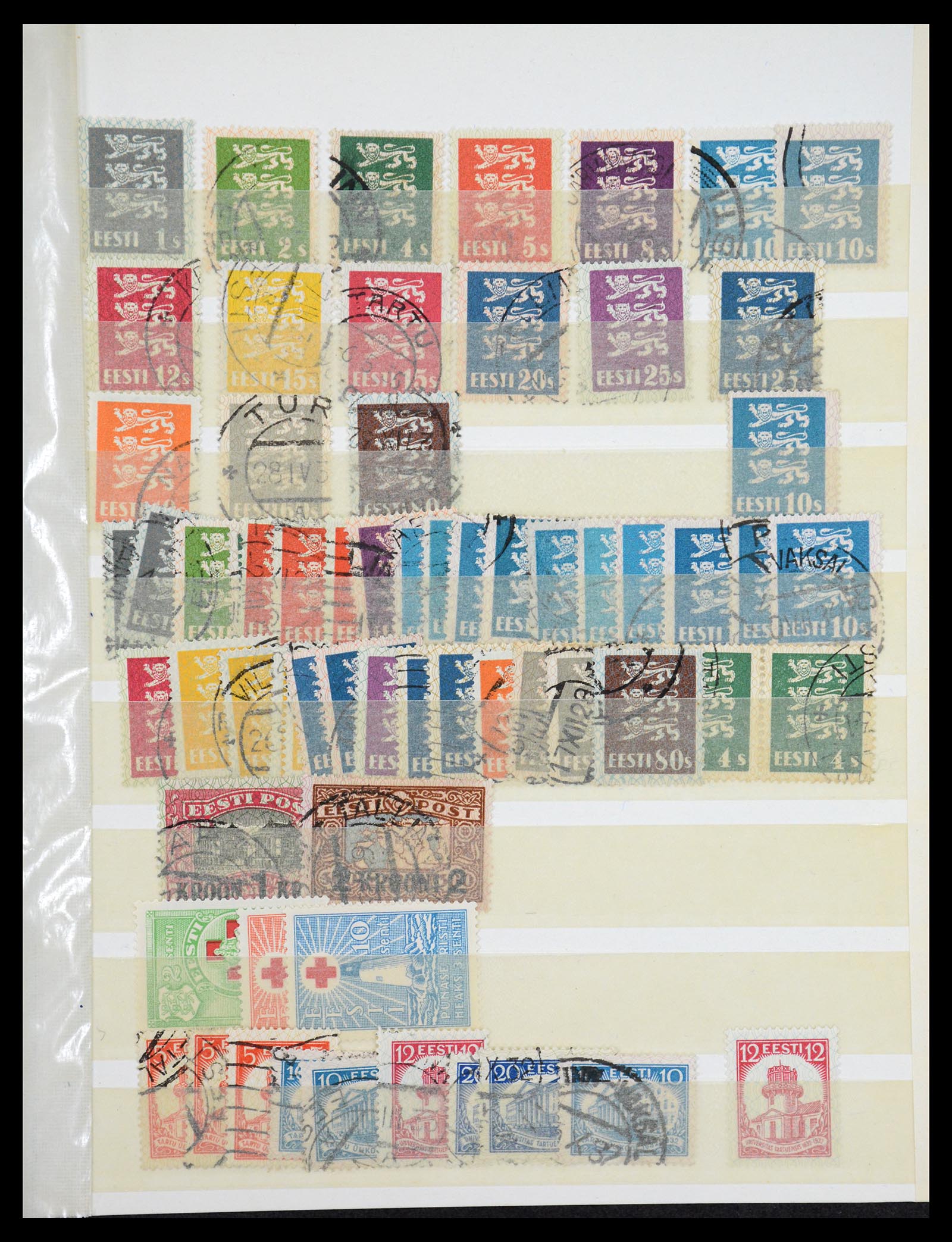 36578 005 - Postzegelverzameling 36578 Estland 1918-1991.