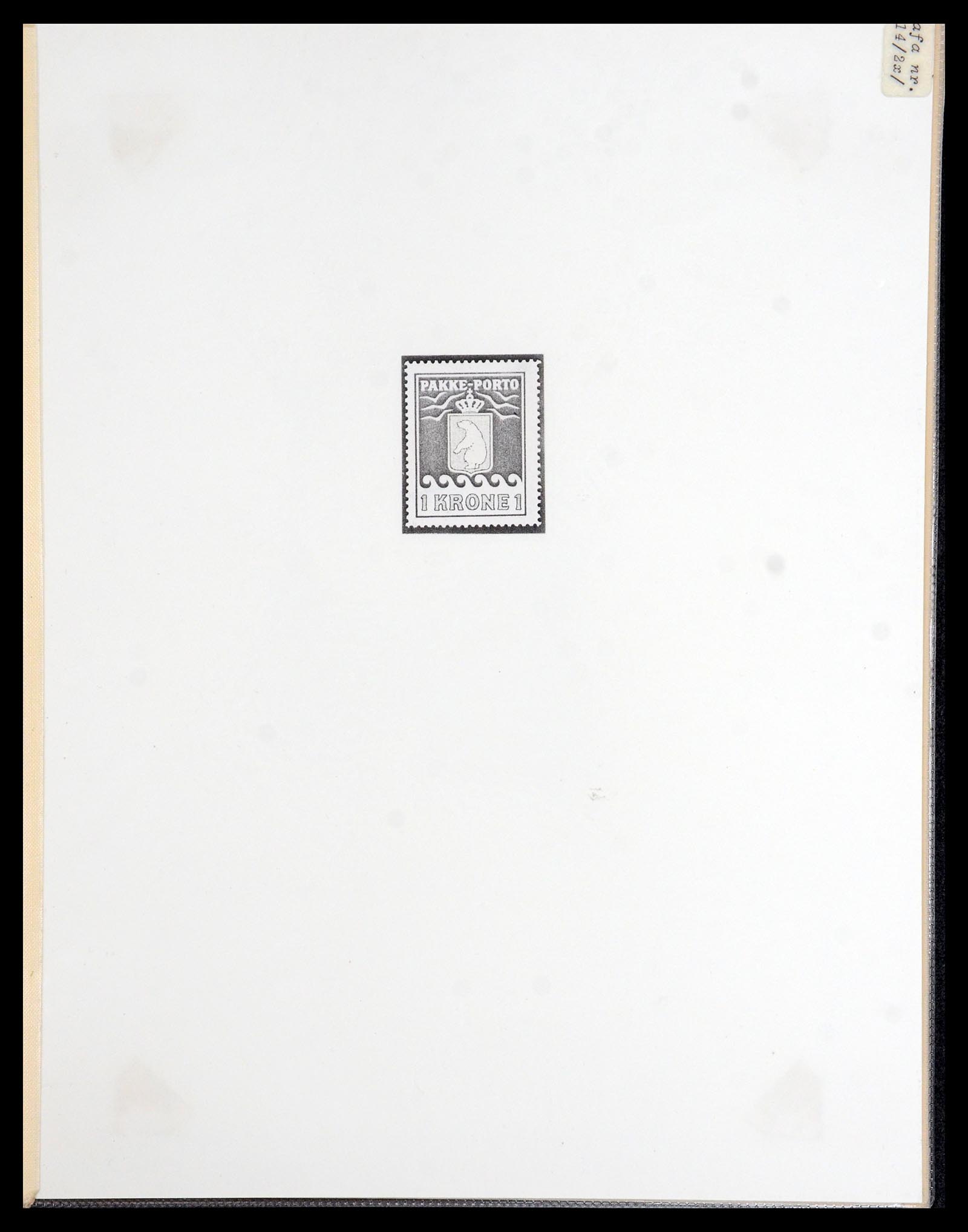 36586 001 - Postzegelverzameling 36586 Groenland 1937.