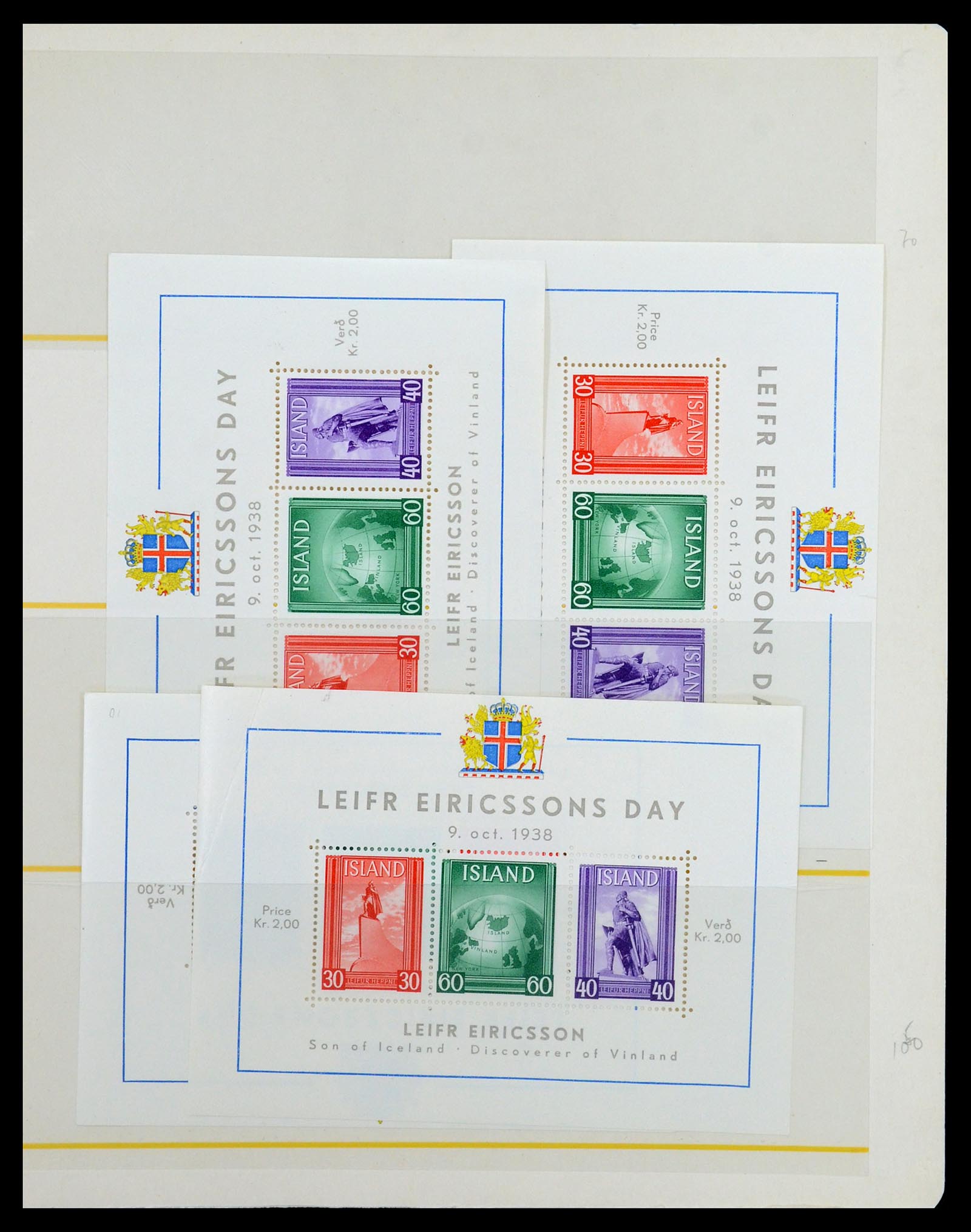 36587 009 - Postzegelverzameling 36587 IJsland 1882-1970.