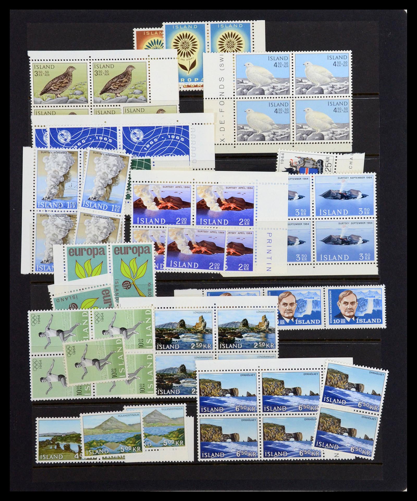 36587 024 - Postzegelverzameling 36587 IJsland 1882-1970.