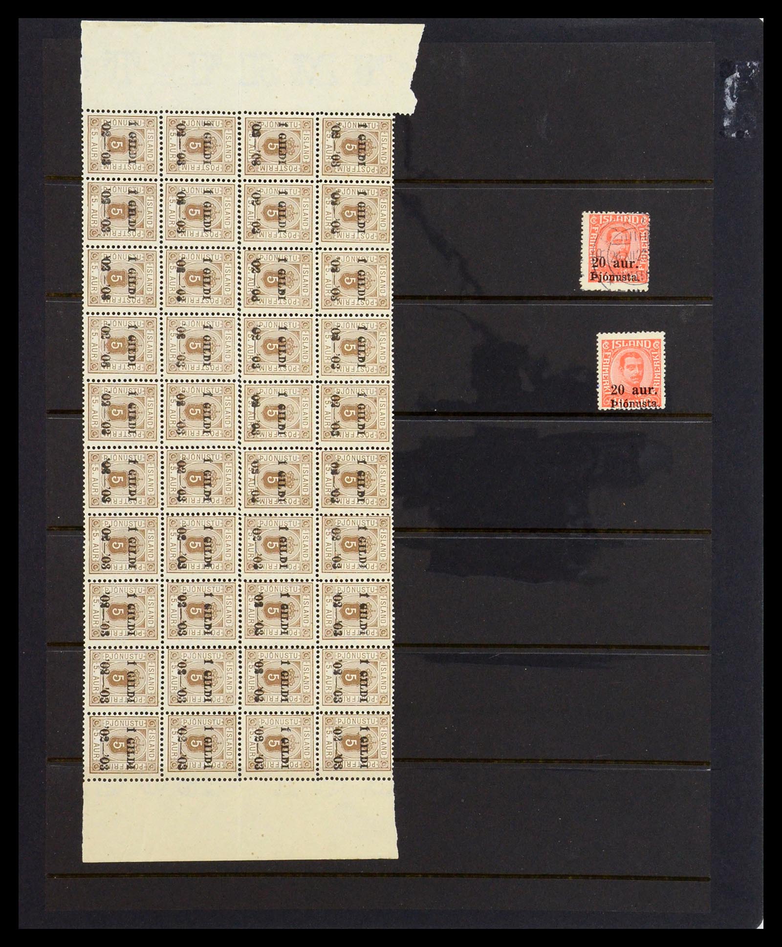 36587 030 - Postzegelverzameling 36587 IJsland 1882-1970.