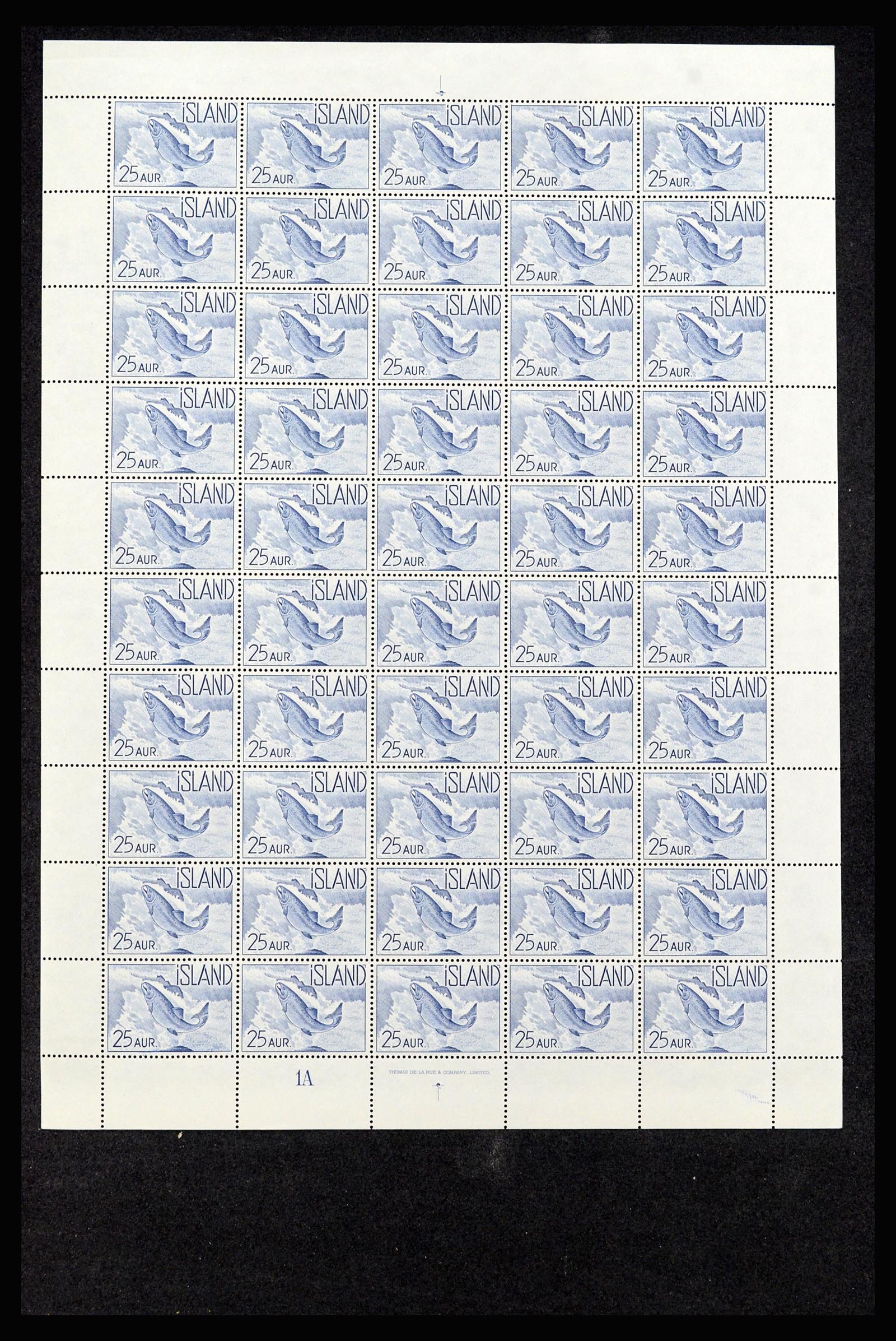 36588 002 - Postzegelverzameling 36588 IJsland 1950-1992.