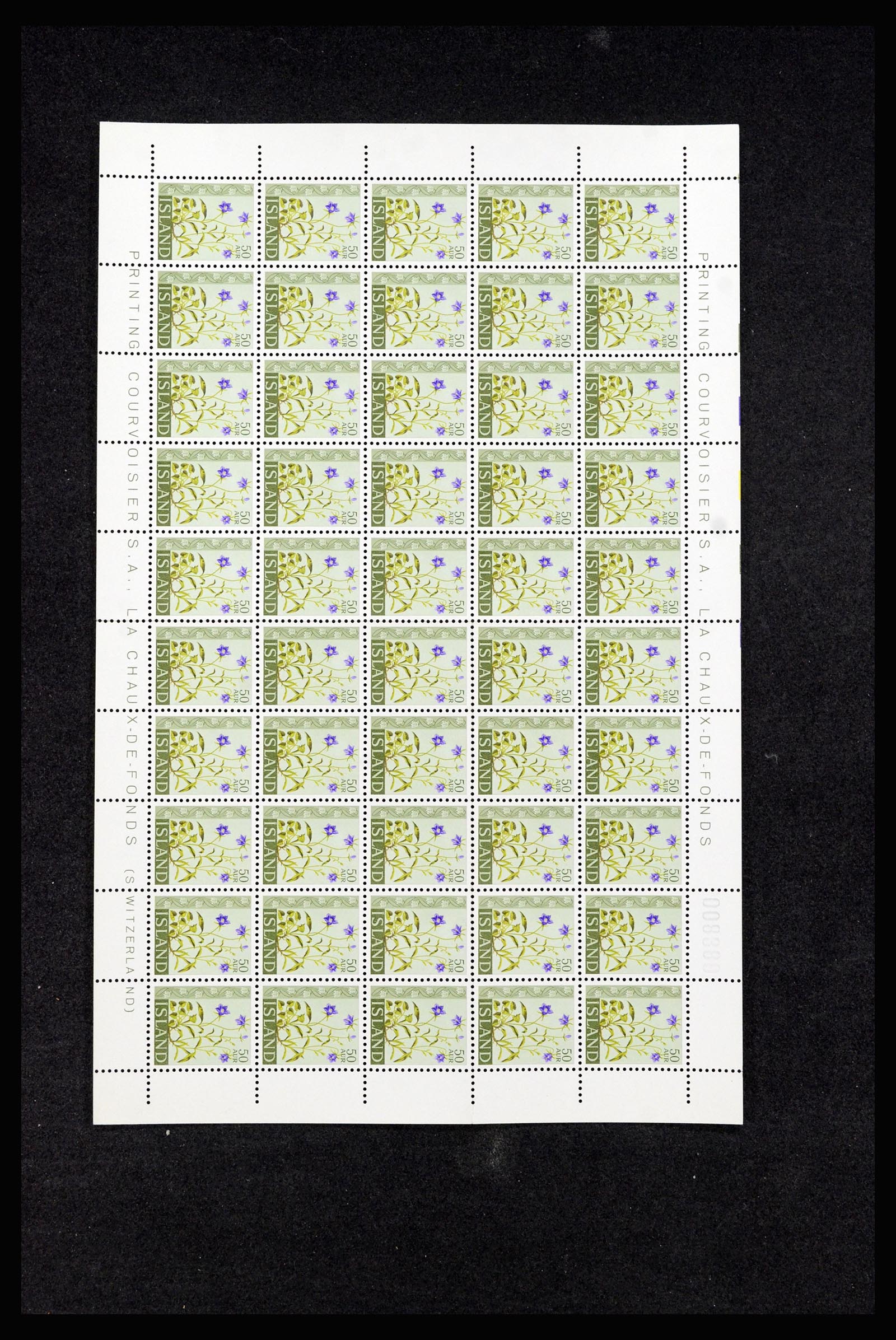 36588 008 - Postzegelverzameling 36588 IJsland 1950-1992.
