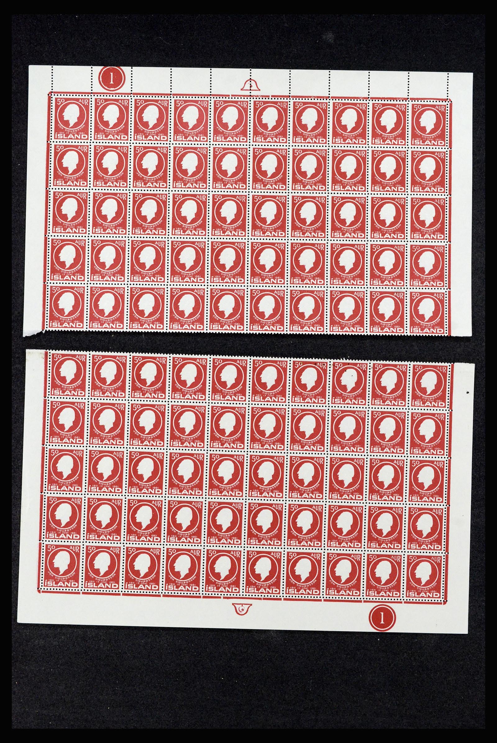 36588 013 - Postzegelverzameling 36588 IJsland 1950-1992.