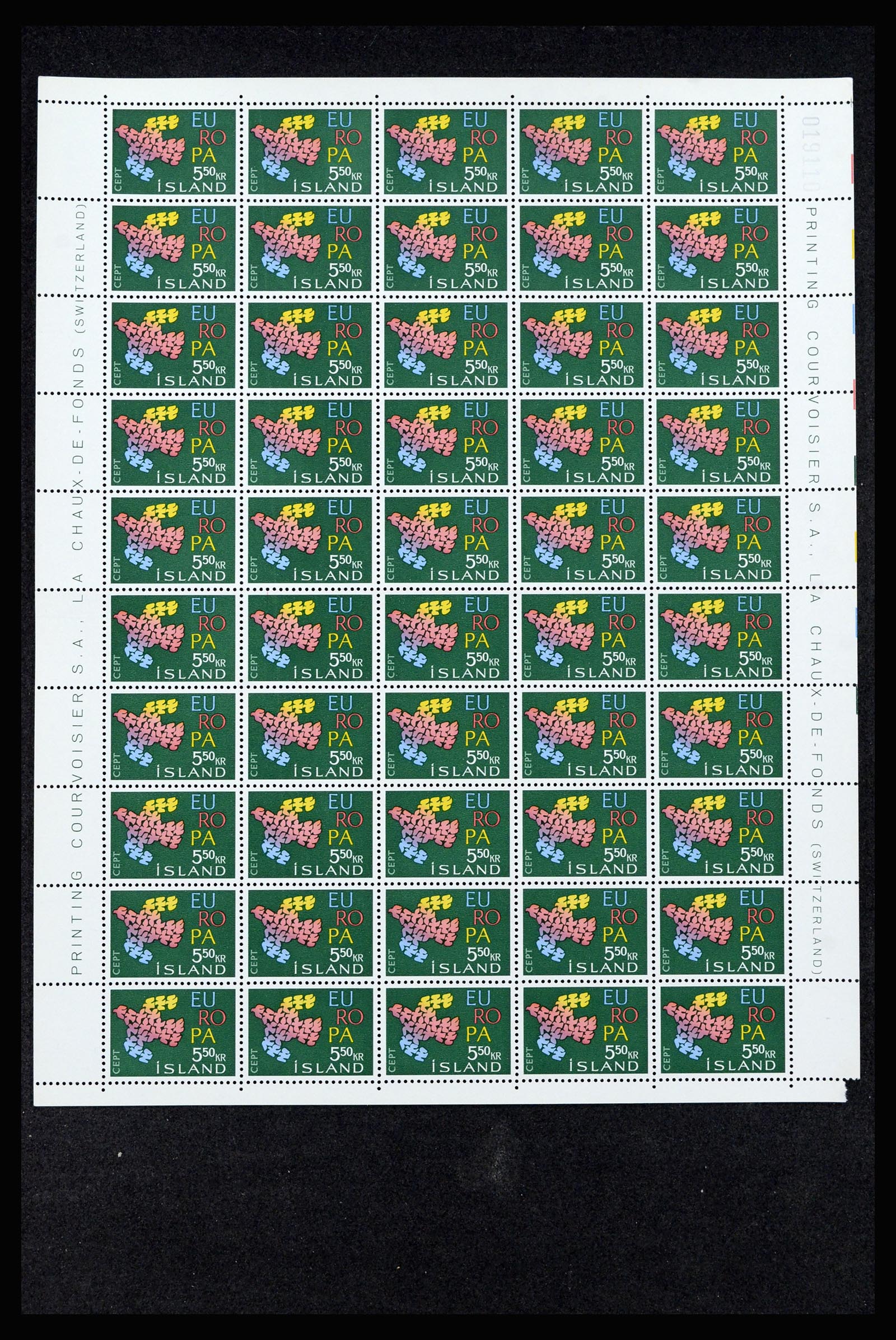 36588 015 - Postzegelverzameling 36588 IJsland 1950-1992.