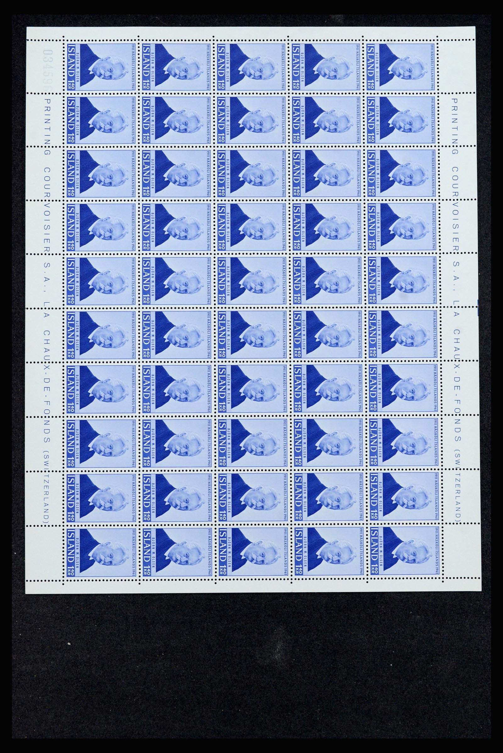 36588 019 - Postzegelverzameling 36588 IJsland 1950-1992.