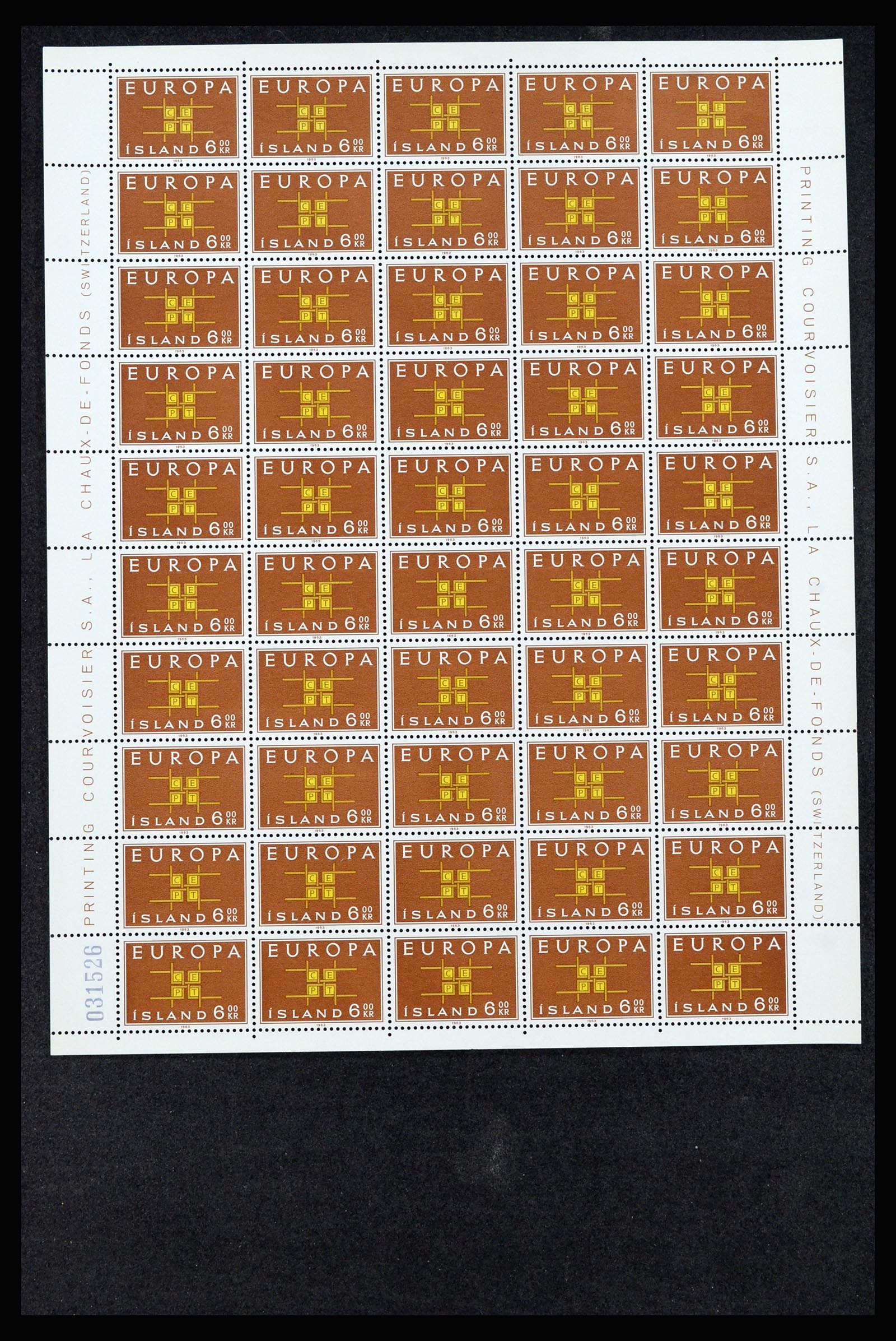 36588 028 - Postzegelverzameling 36588 IJsland 1950-1992.