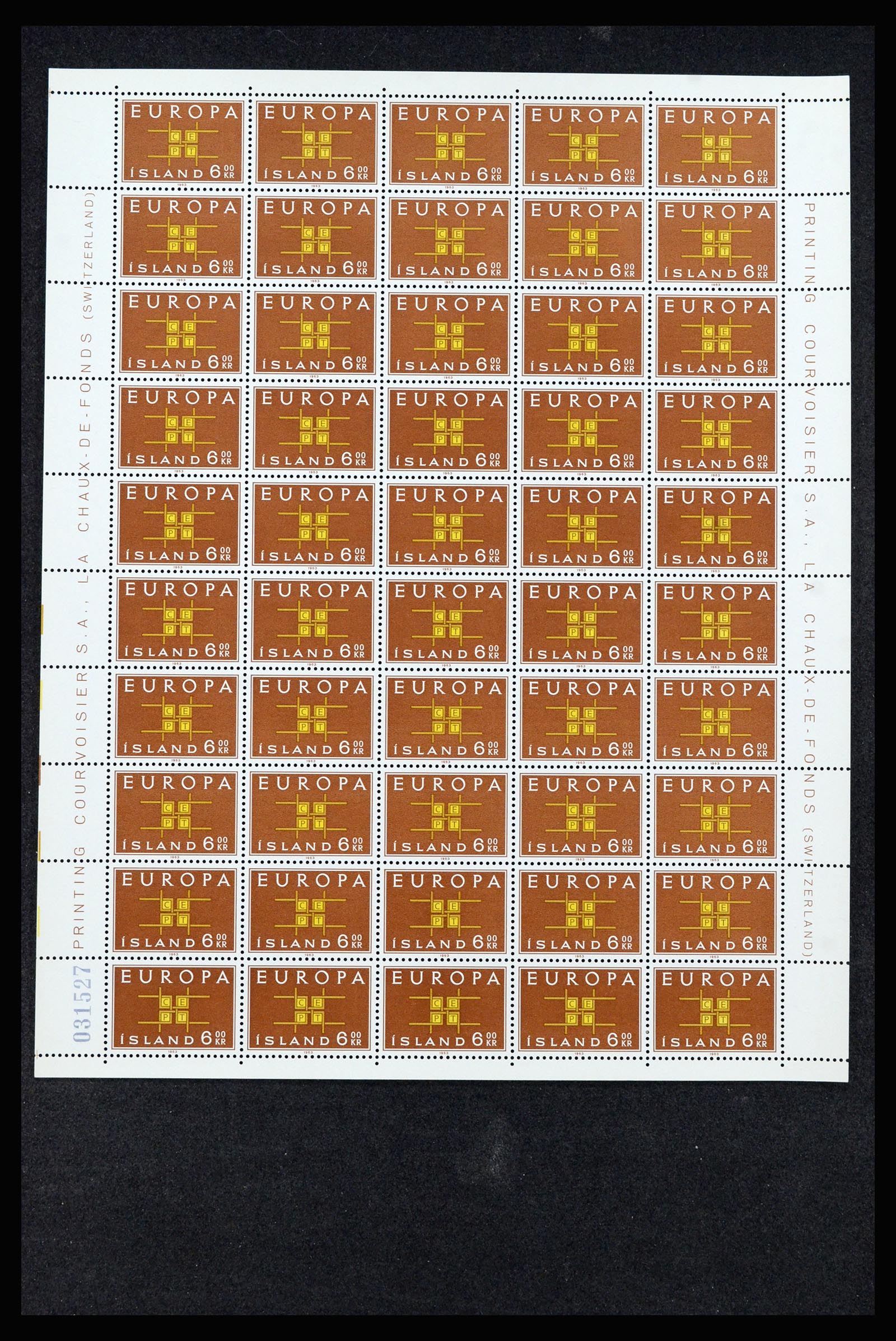 36588 029 - Postzegelverzameling 36588 IJsland 1950-1992.