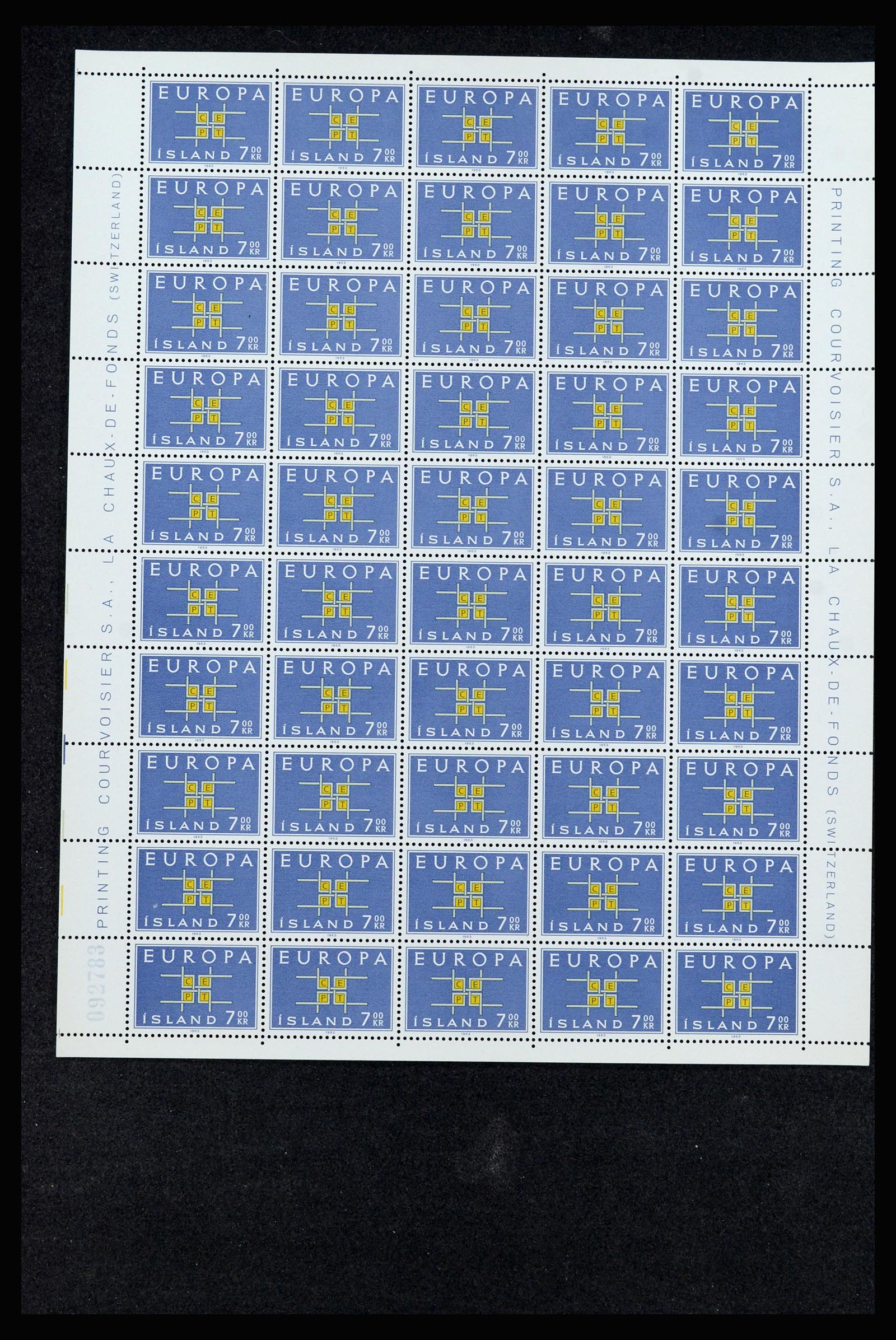 36588 031 - Postzegelverzameling 36588 IJsland 1950-1992.
