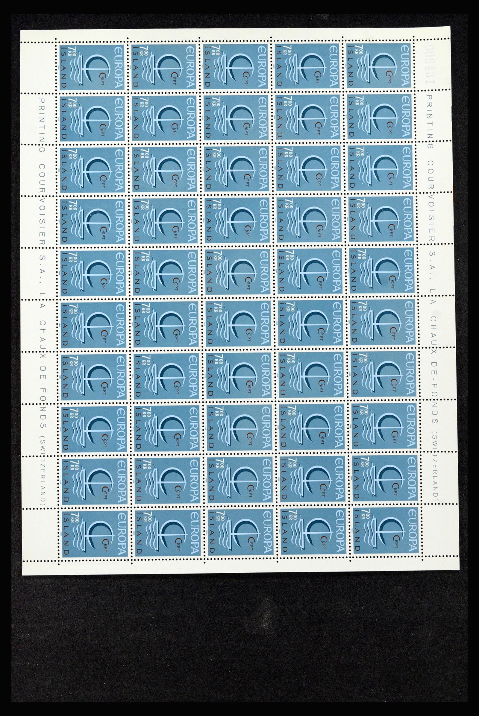36588 041 - Postzegelverzameling 36588 IJsland 1950-1992.
