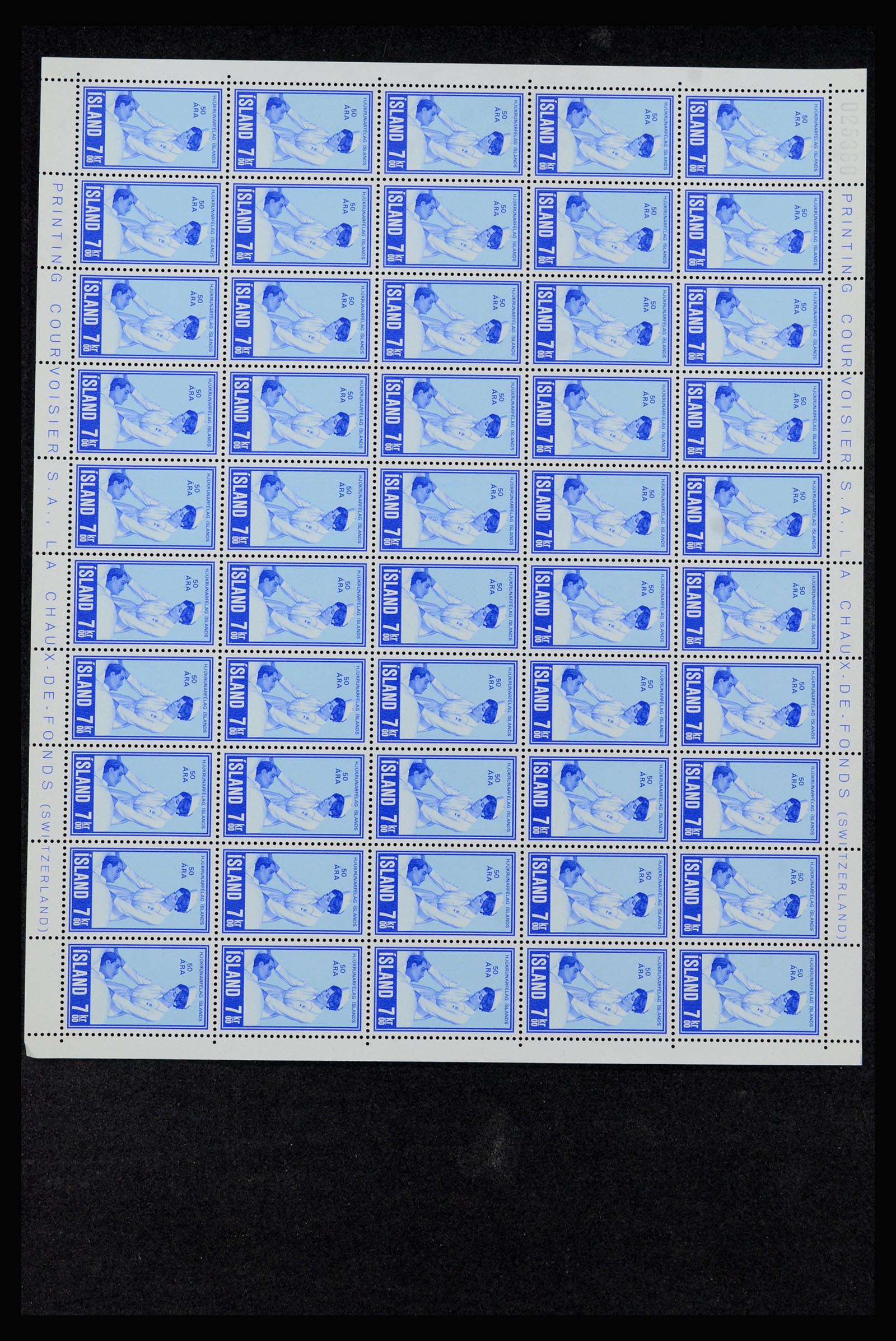 36588 073 - Postzegelverzameling 36588 IJsland 1950-1992.