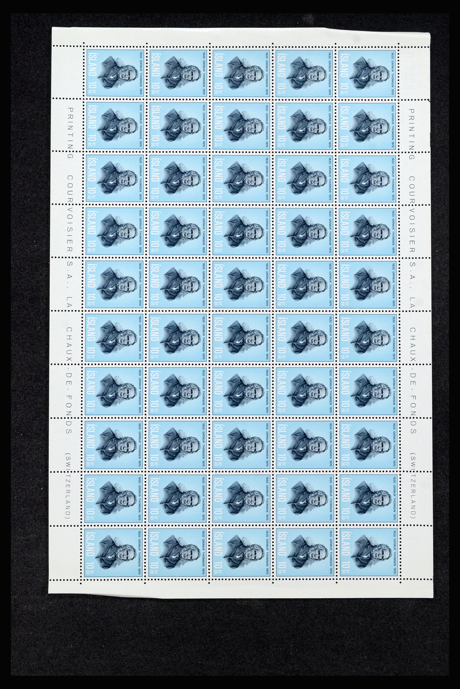 36588 074 - Postzegelverzameling 36588 IJsland 1950-1992.