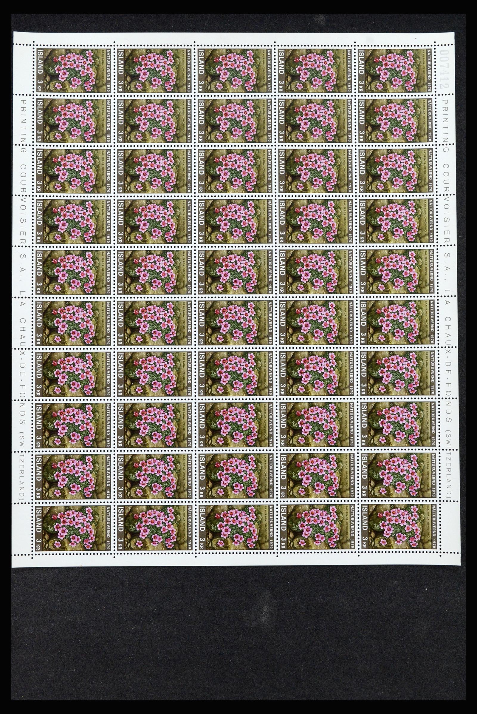 36588 075 - Postzegelverzameling 36588 IJsland 1950-1992.