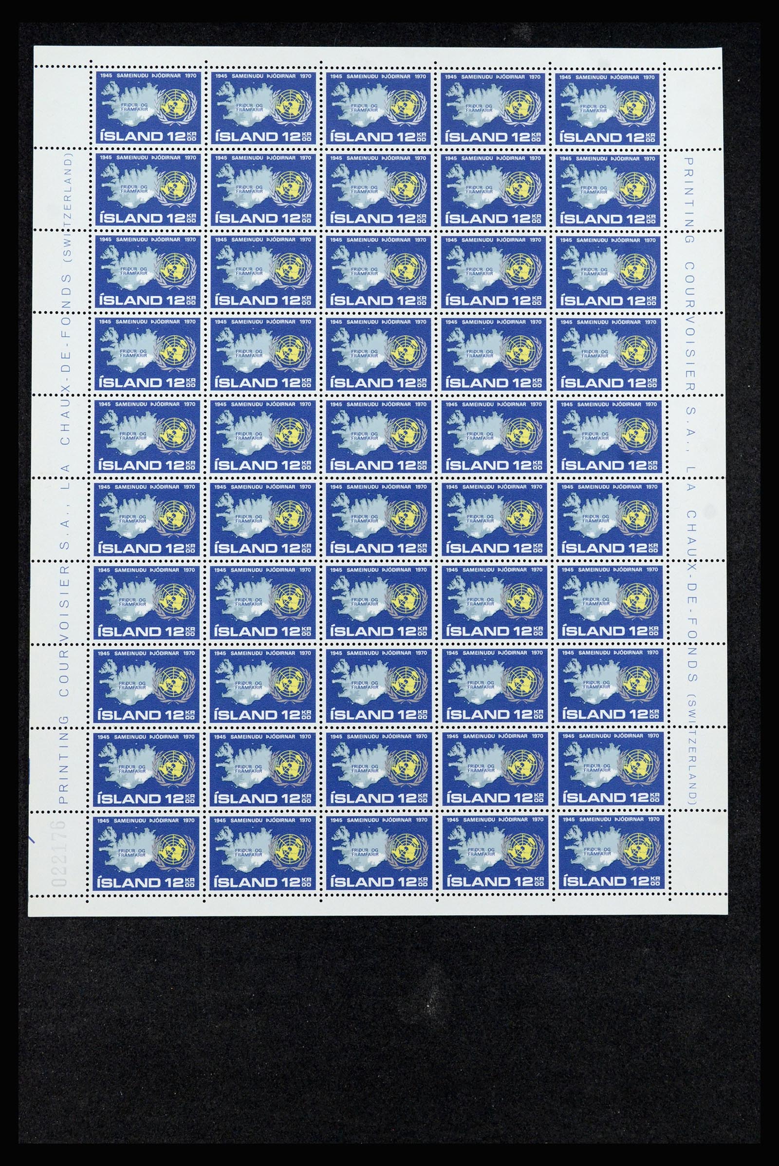 36588 080 - Postzegelverzameling 36588 IJsland 1950-1992.