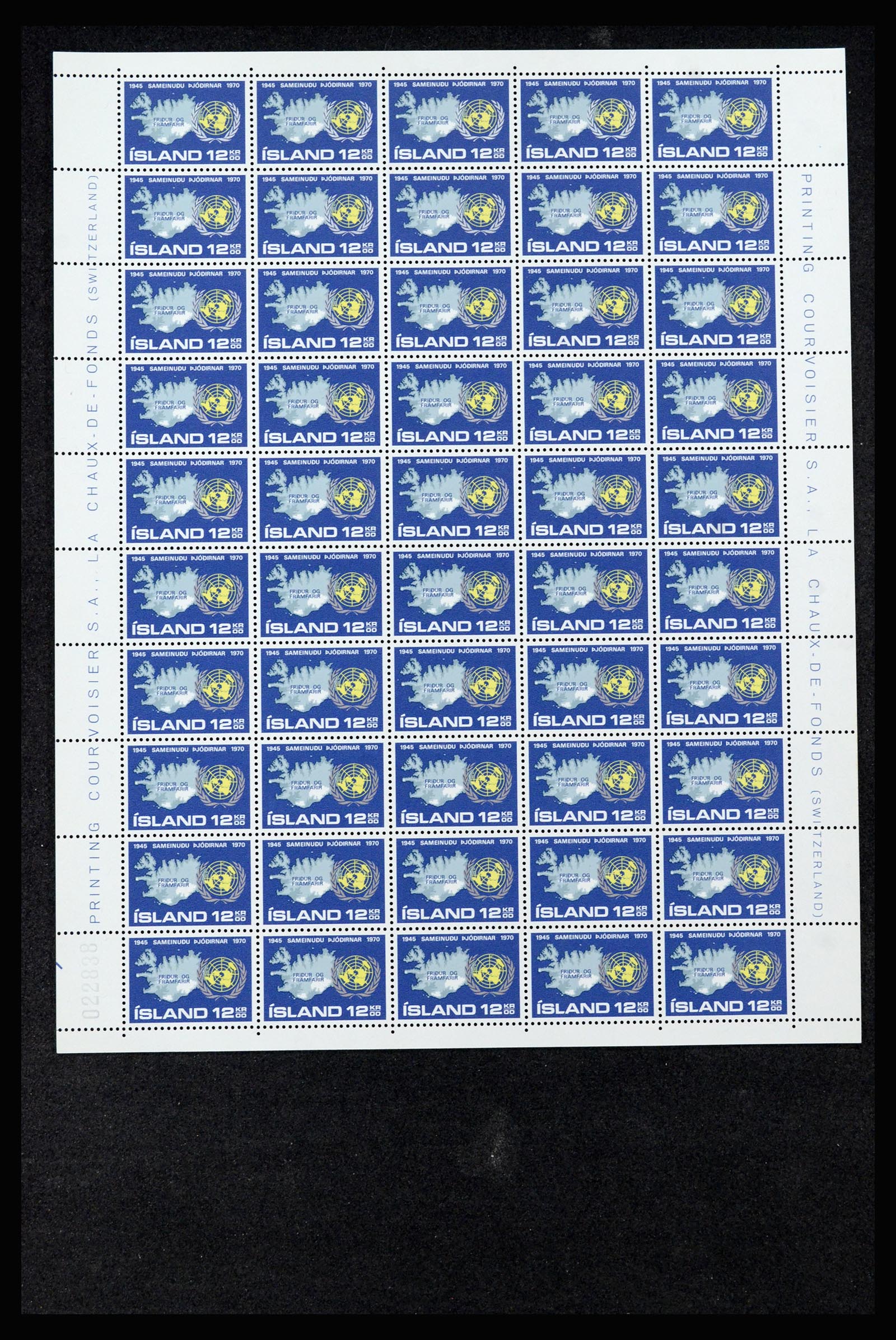 36588 081 - Postzegelverzameling 36588 IJsland 1950-1992.