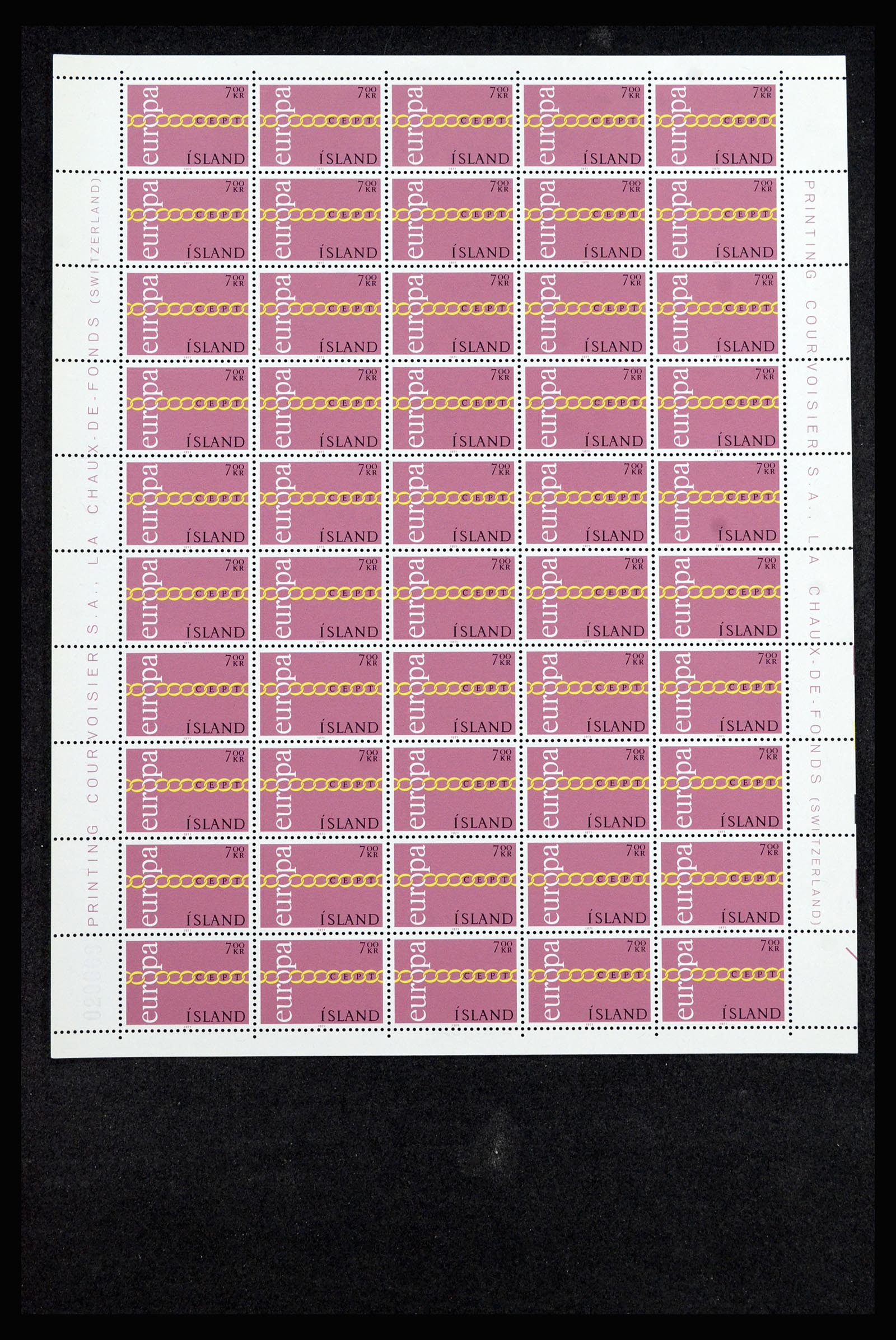 36588 083 - Postzegelverzameling 36588 IJsland 1950-1992.