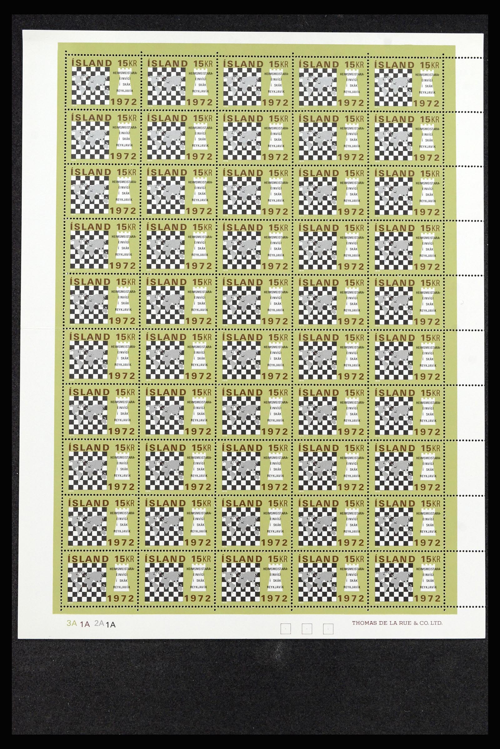 36588 094 - Postzegelverzameling 36588 IJsland 1950-1992.