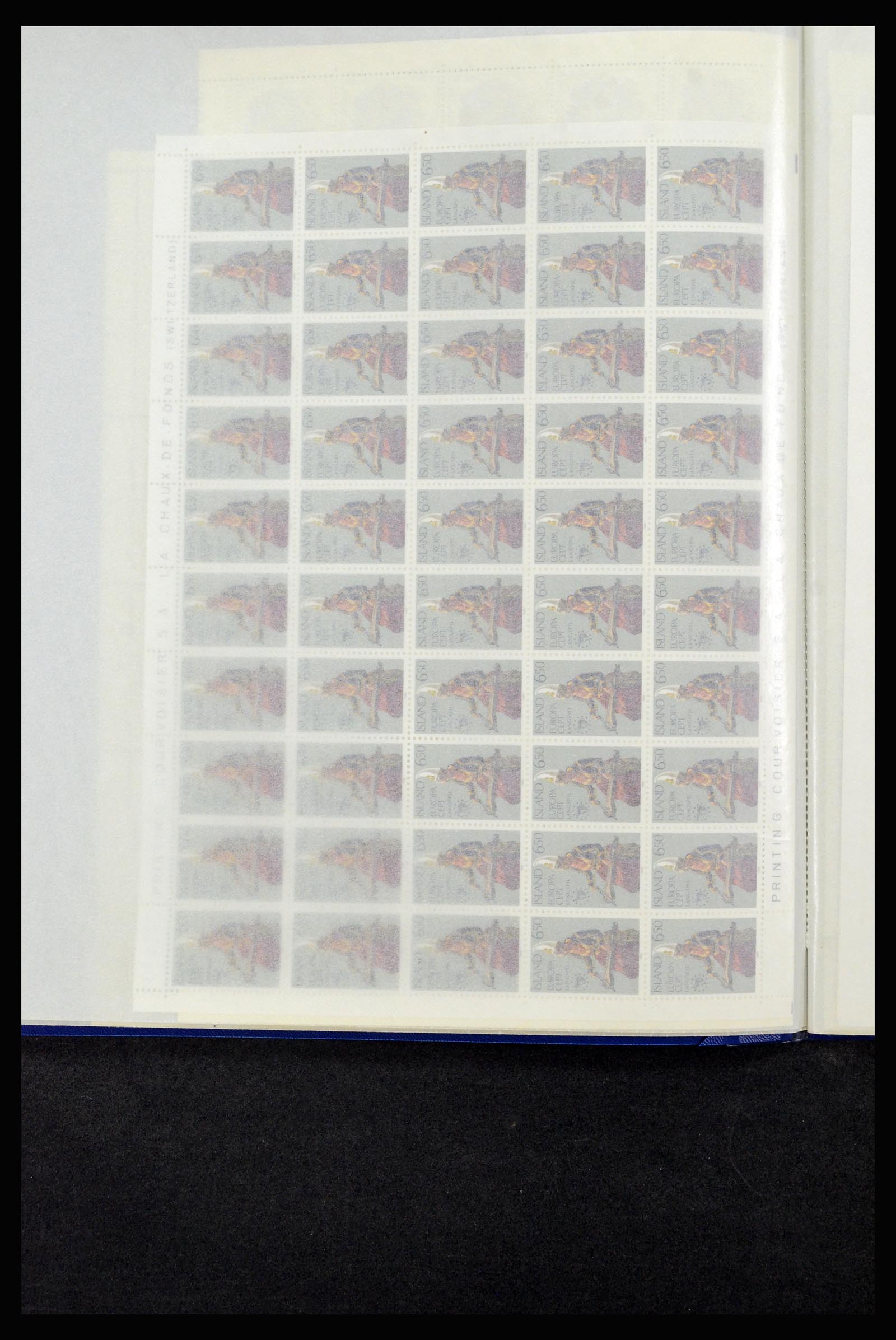 36588 250 - Postzegelverzameling 36588 IJsland 1950-1992.