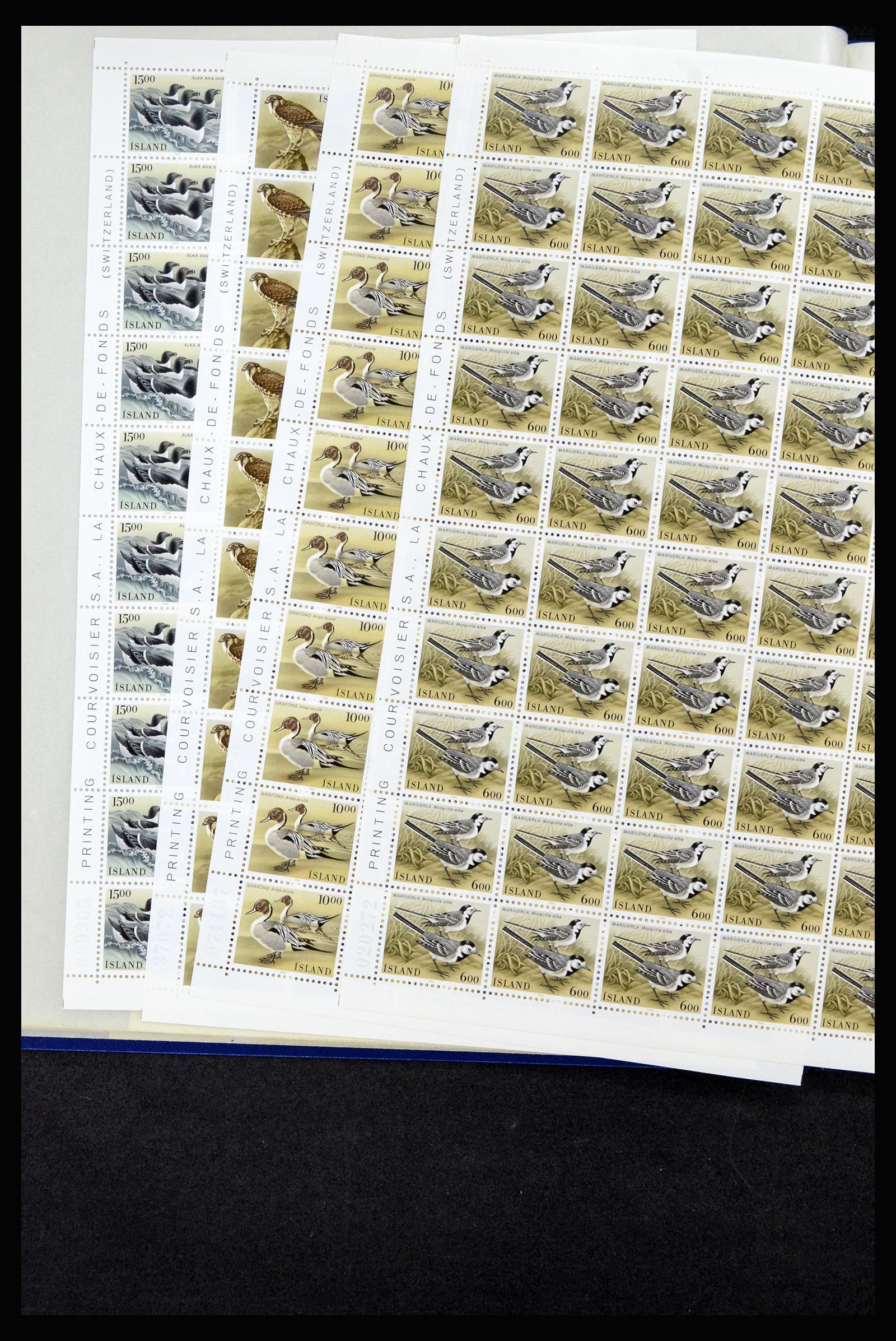 36588 254 - Postzegelverzameling 36588 IJsland 1950-1992.