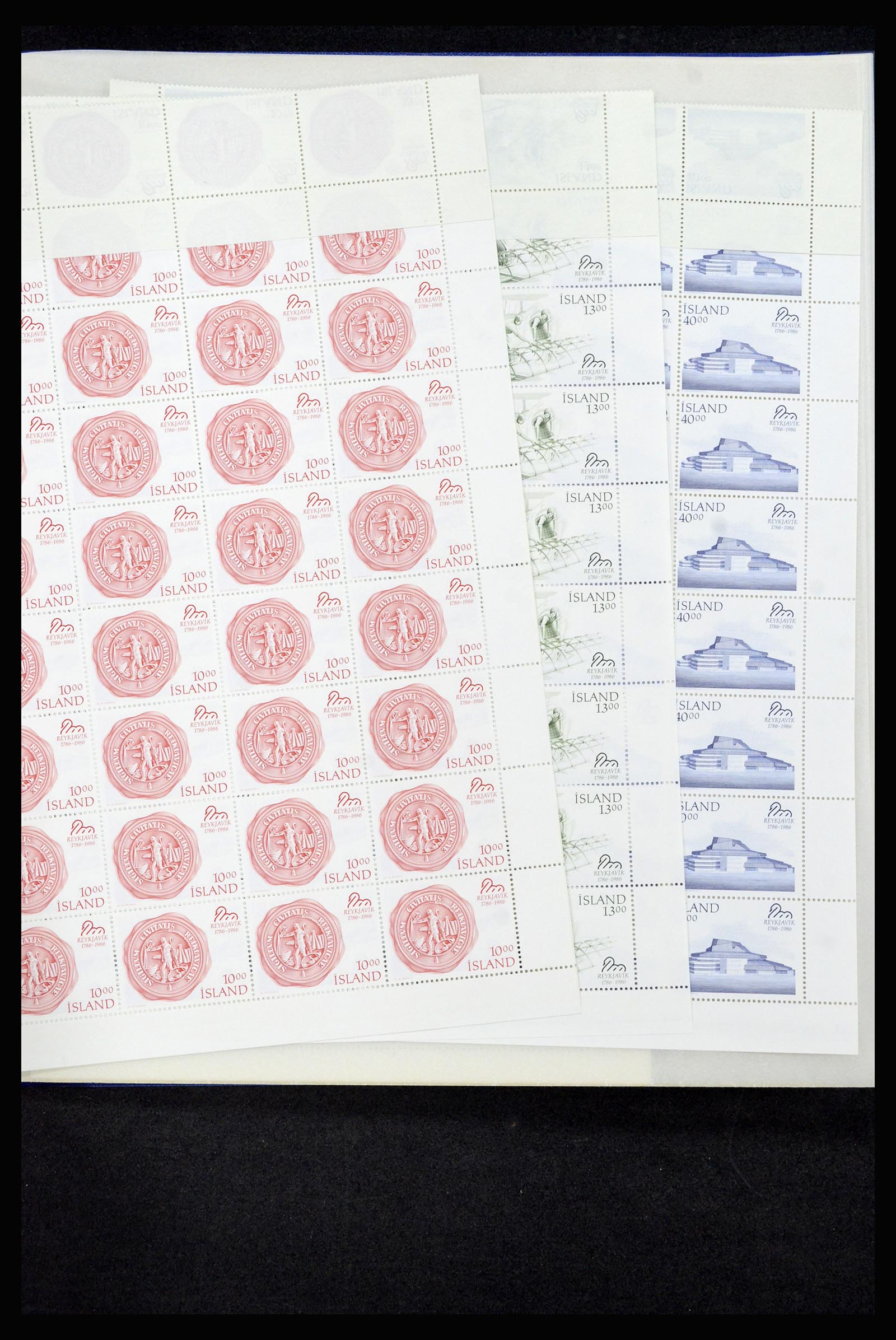 36588 257 - Postzegelverzameling 36588 IJsland 1950-1992.