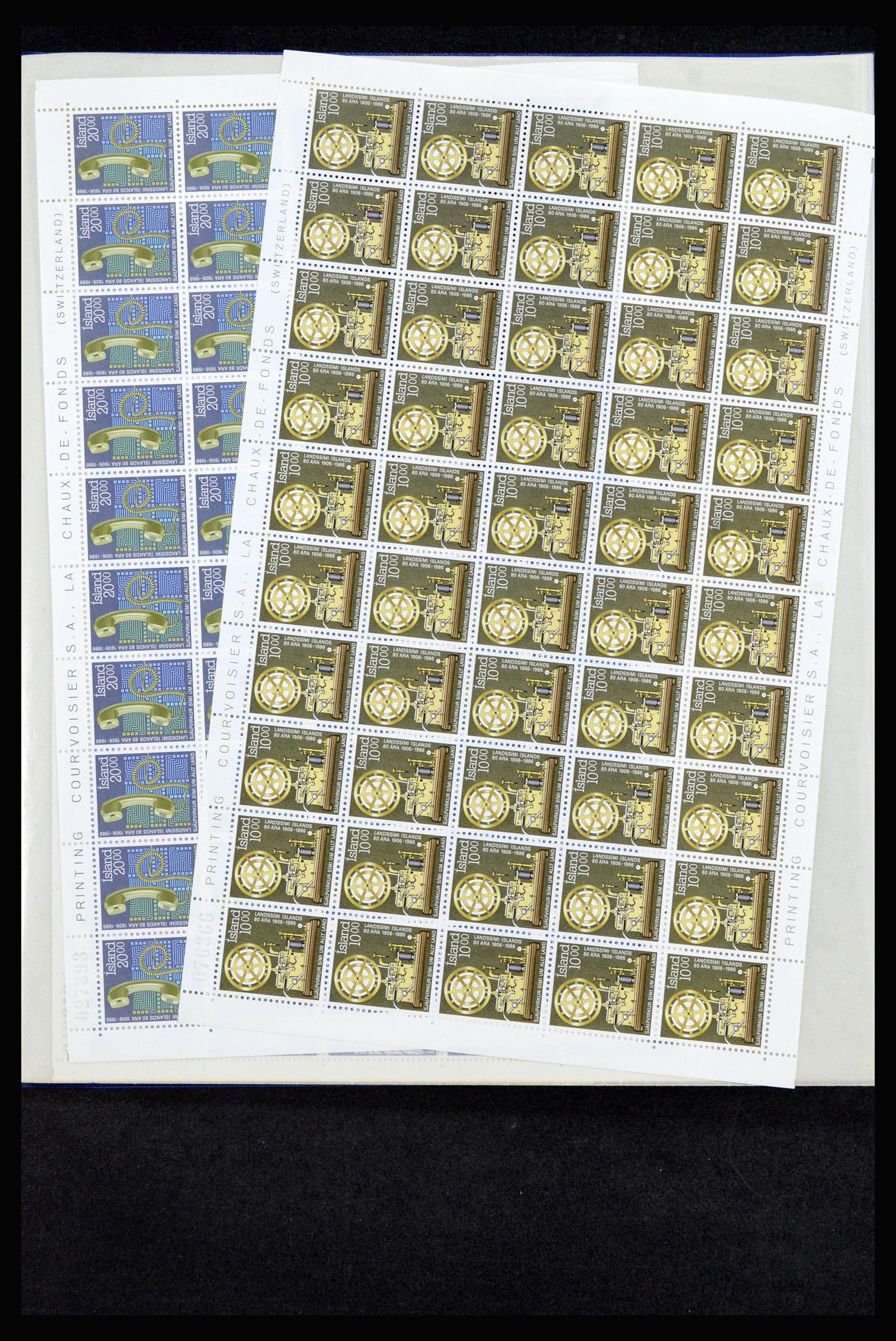 36588 258 - Postzegelverzameling 36588 IJsland 1950-1992.