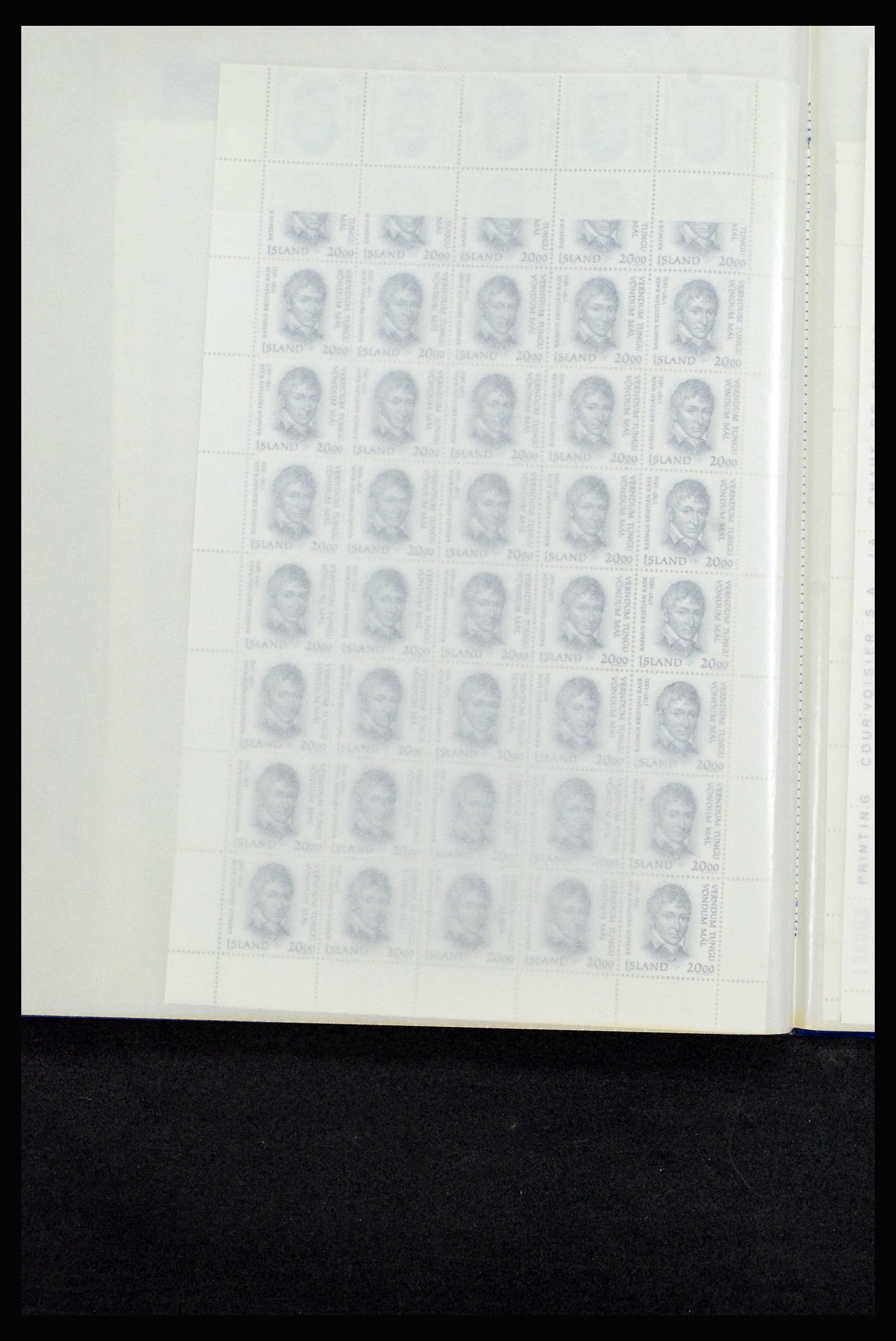 36588 262 - Postzegelverzameling 36588 IJsland 1950-1992.
