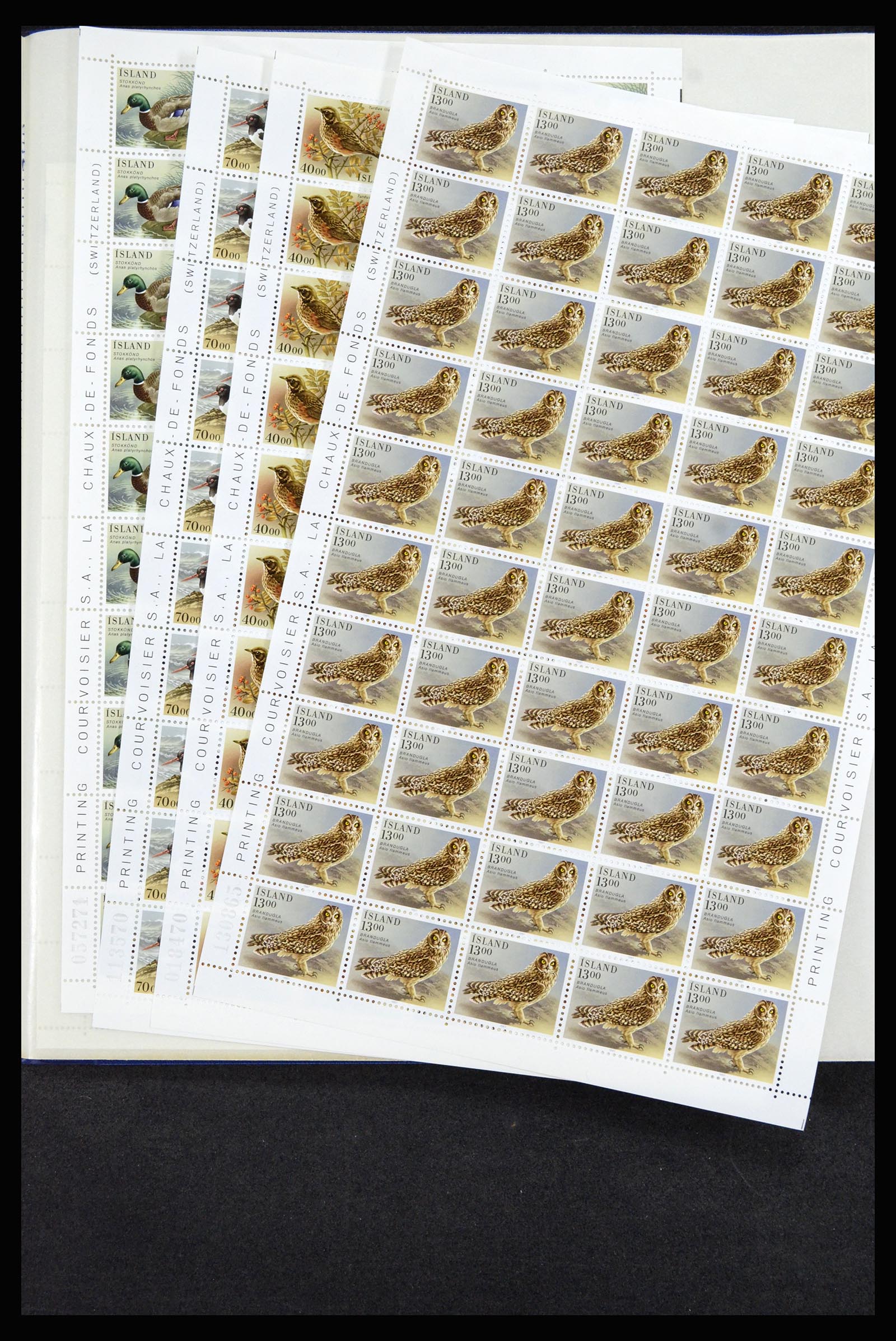 36588 263 - Postzegelverzameling 36588 IJsland 1950-1992.