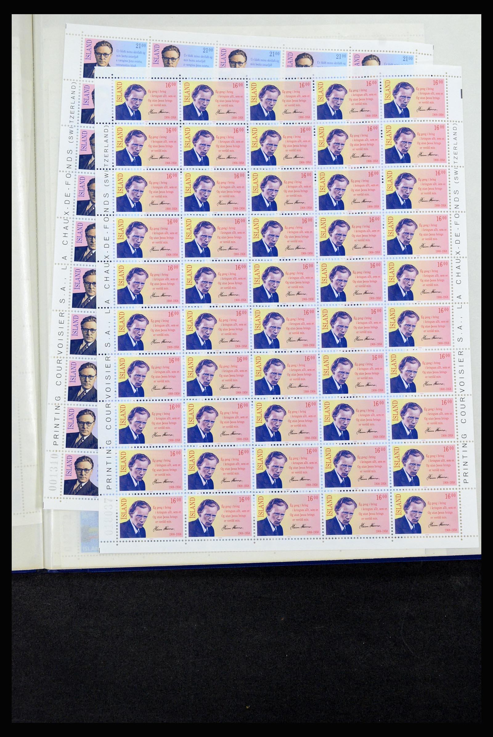 36588 266 - Stamp collection 36588 Iceland 1950-1992.