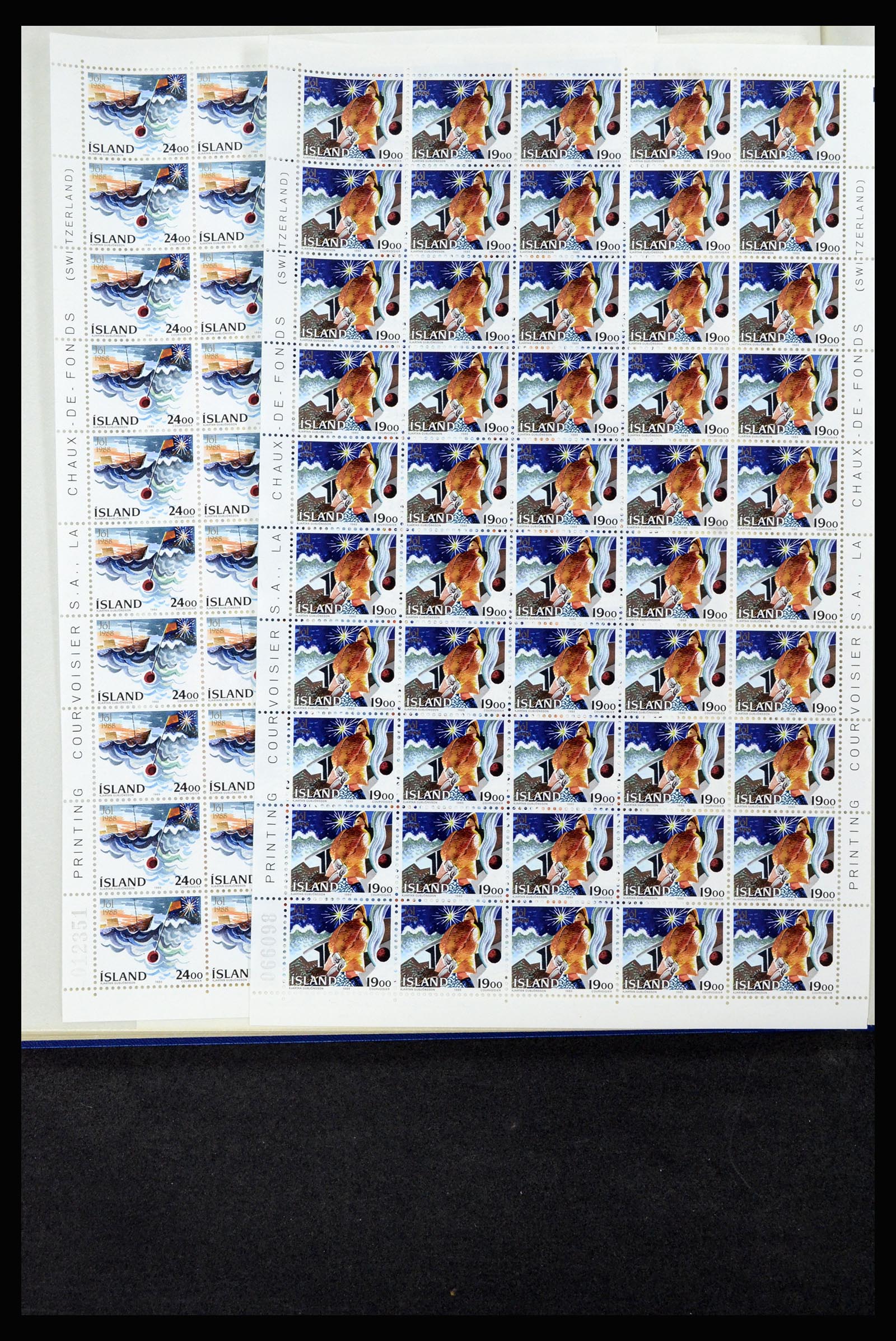 36588 271 - Stamp collection 36588 Iceland 1950-1992.