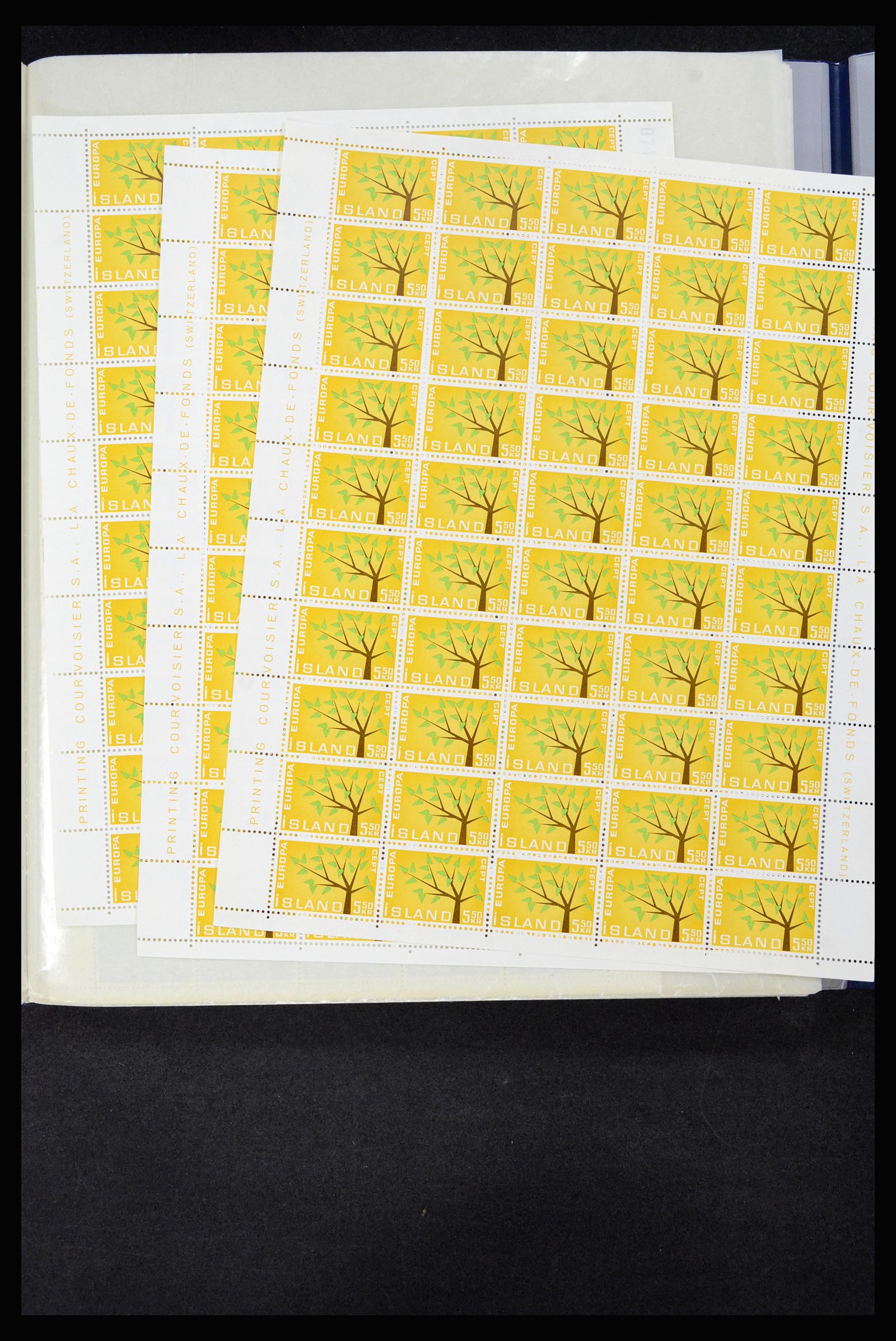 36588 283 - Postzegelverzameling 36588 IJsland 1950-1992.