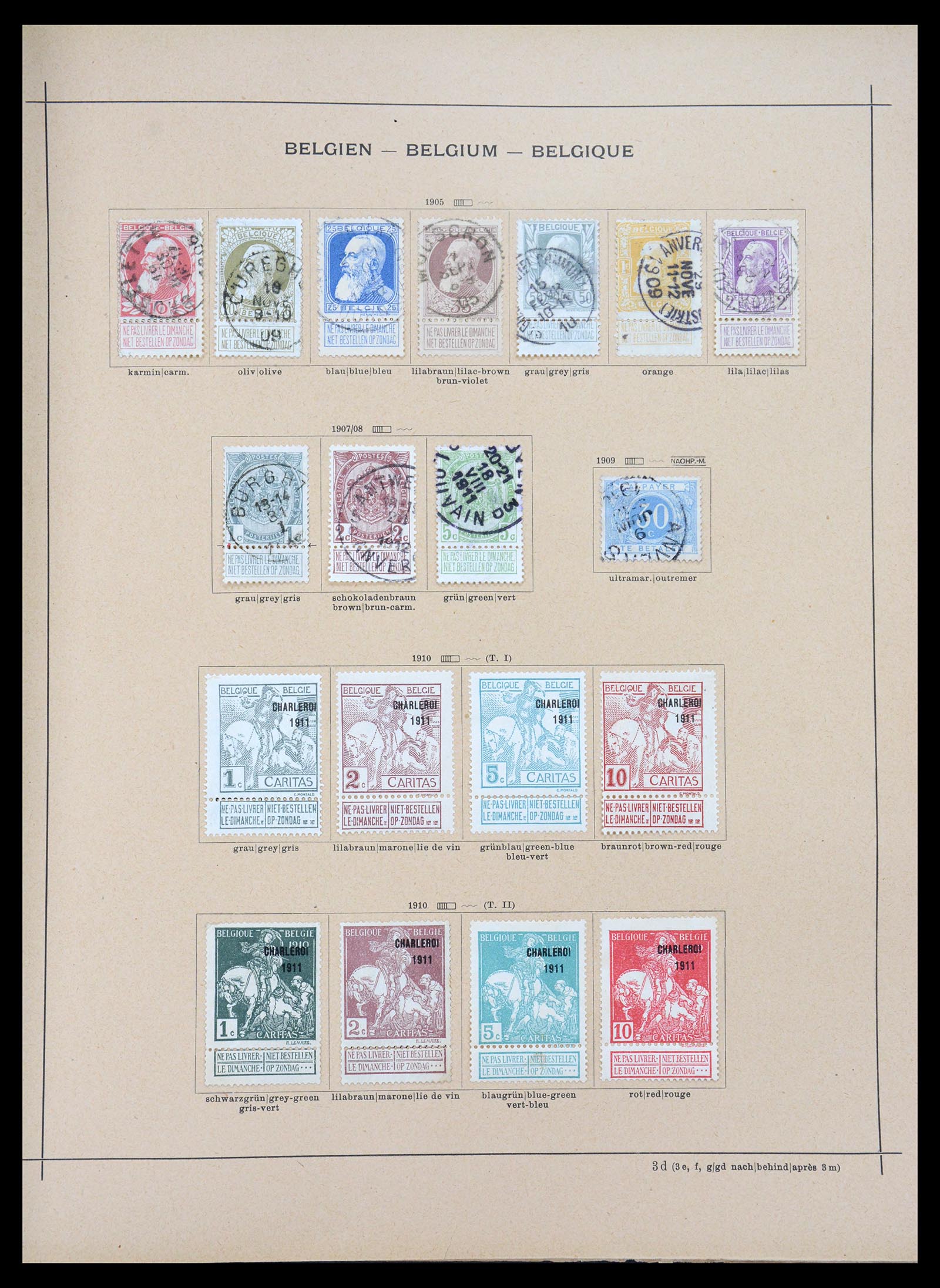 36595 010 - Stamp collection 36595 Wereld 1840-1910.
