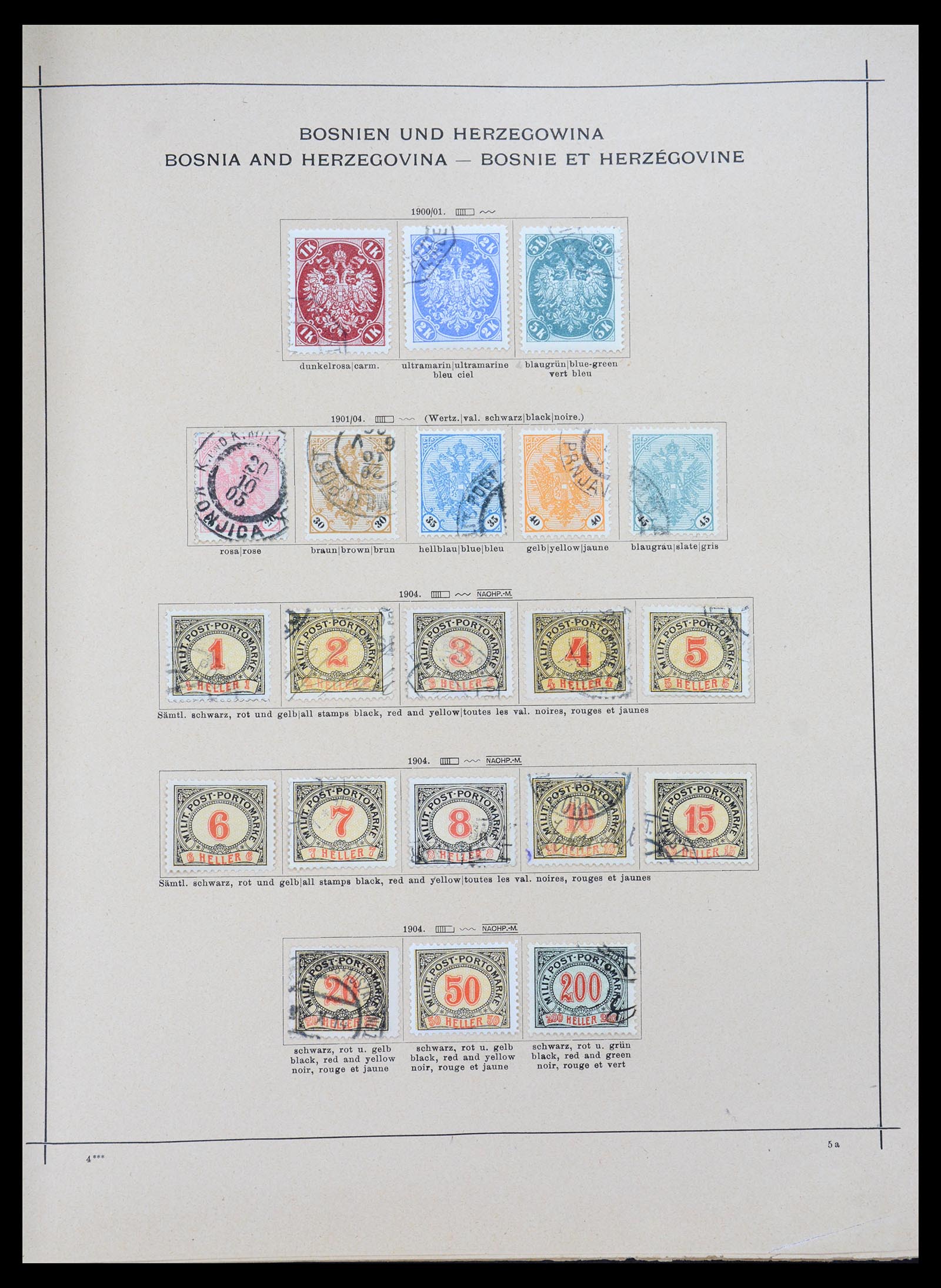 36595 015 - Stamp collection 36595 Wereld 1840-1910.