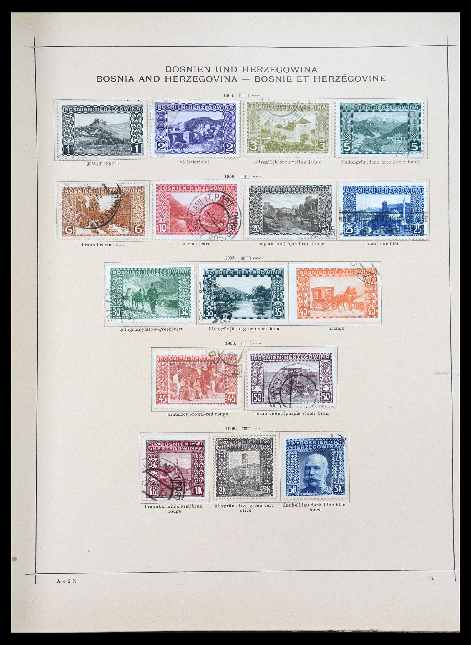 36595 016 - Stamp collection 36595 Wereld 1840-1910.