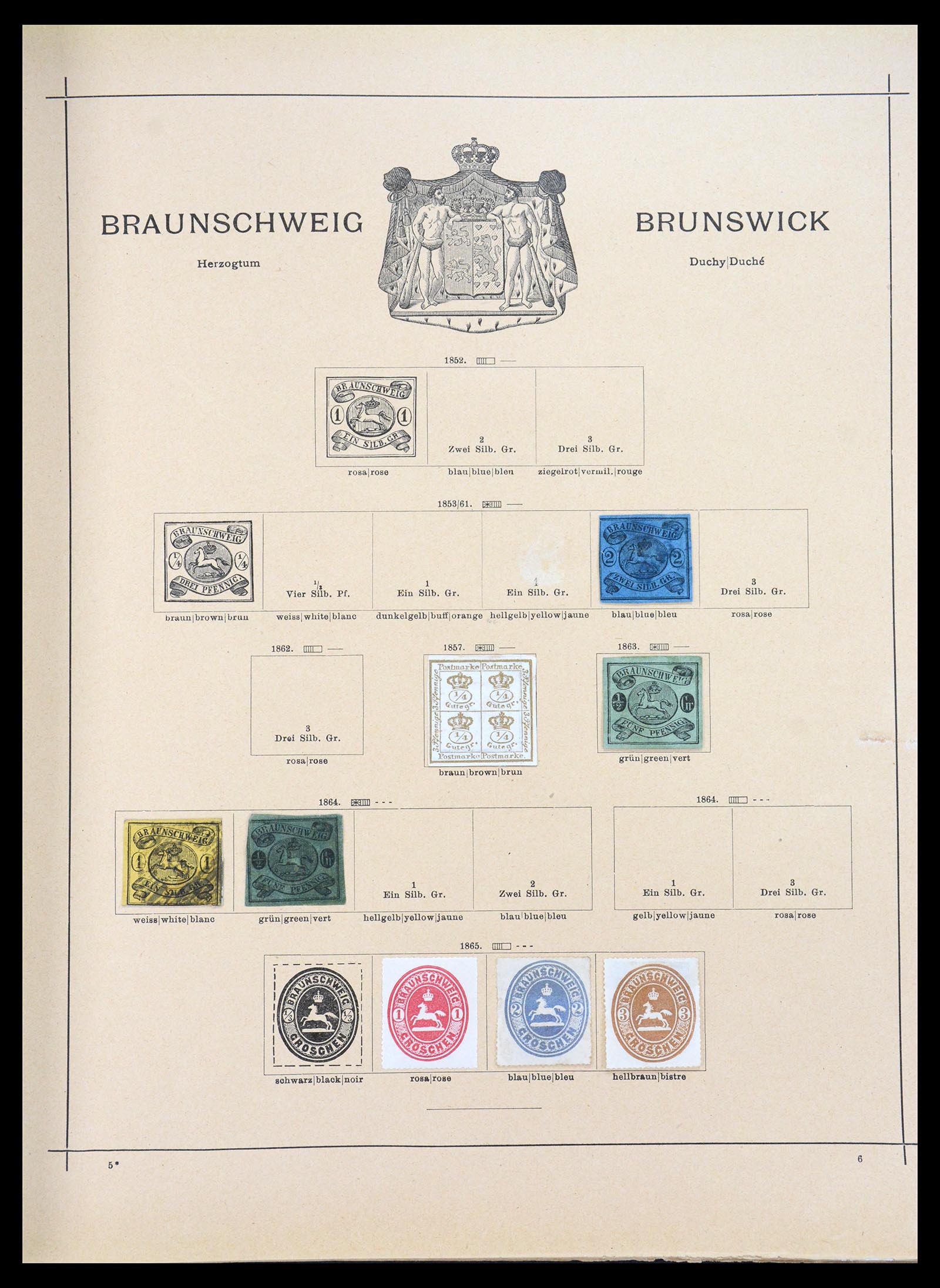 36595 017 - Postzegelverzameling 36595 World 1840-1910.