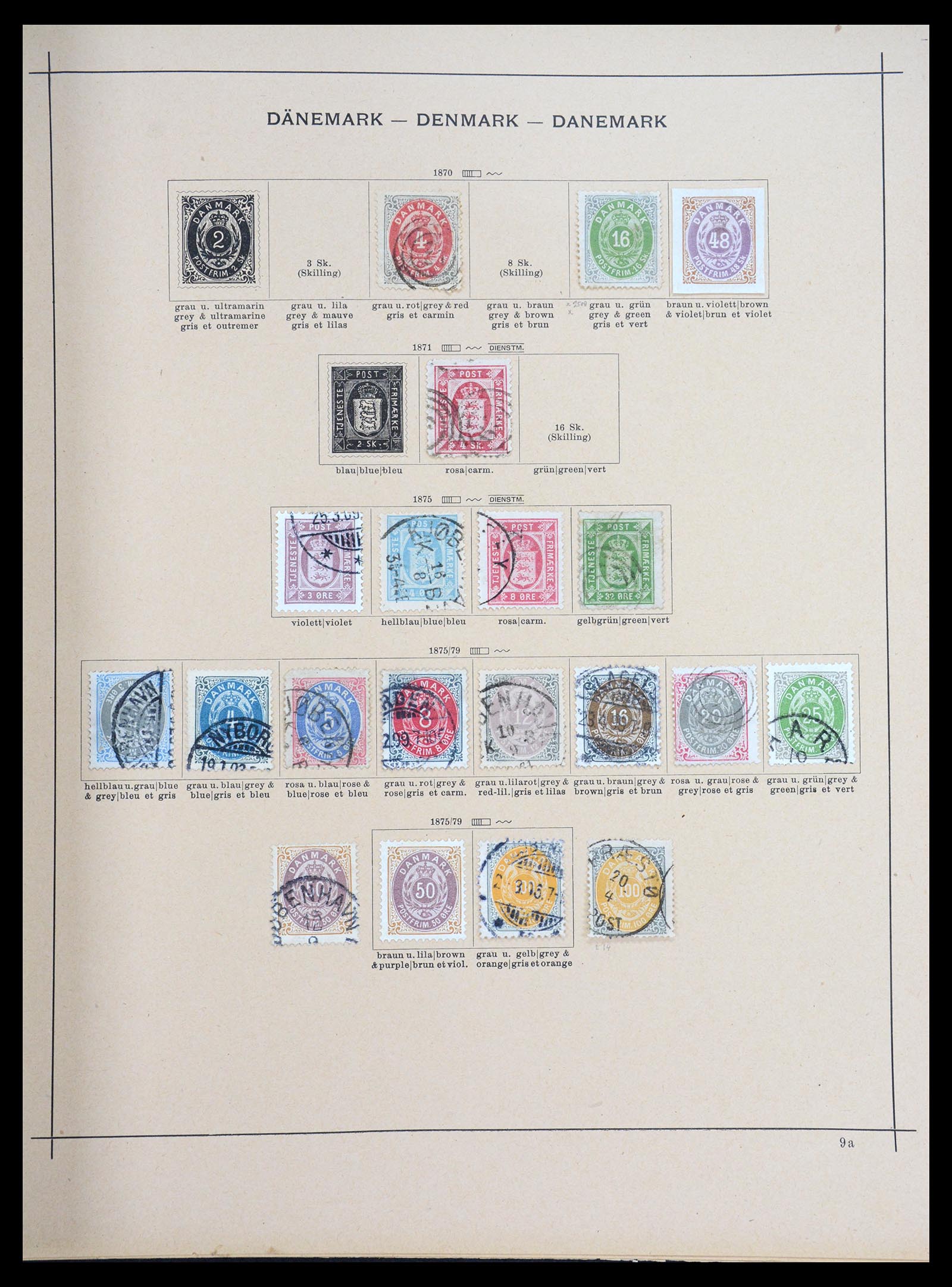 36595 023 - Stamp collection 36595 Wereld 1840-1910.