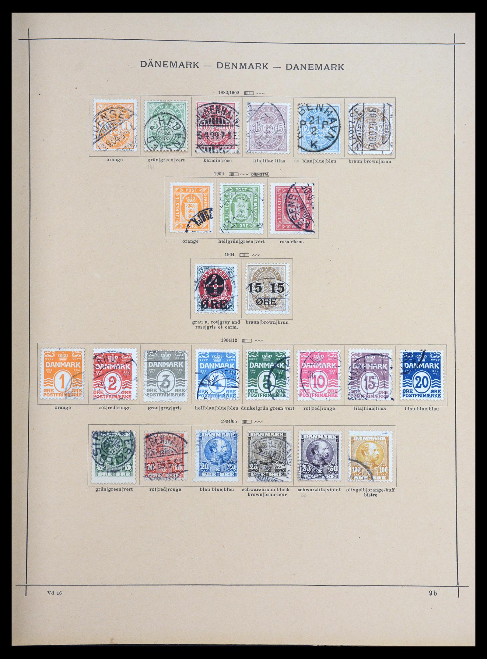 36595 024 - Stamp collection 36595 Wereld 1840-1910.