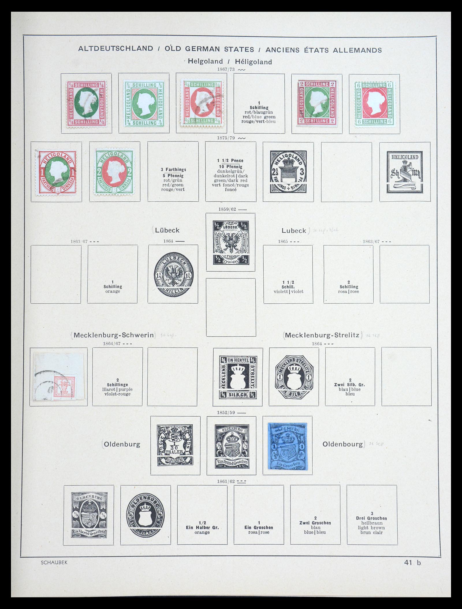 36595 032 - Postzegelverzameling 36595 World 1840-1910.