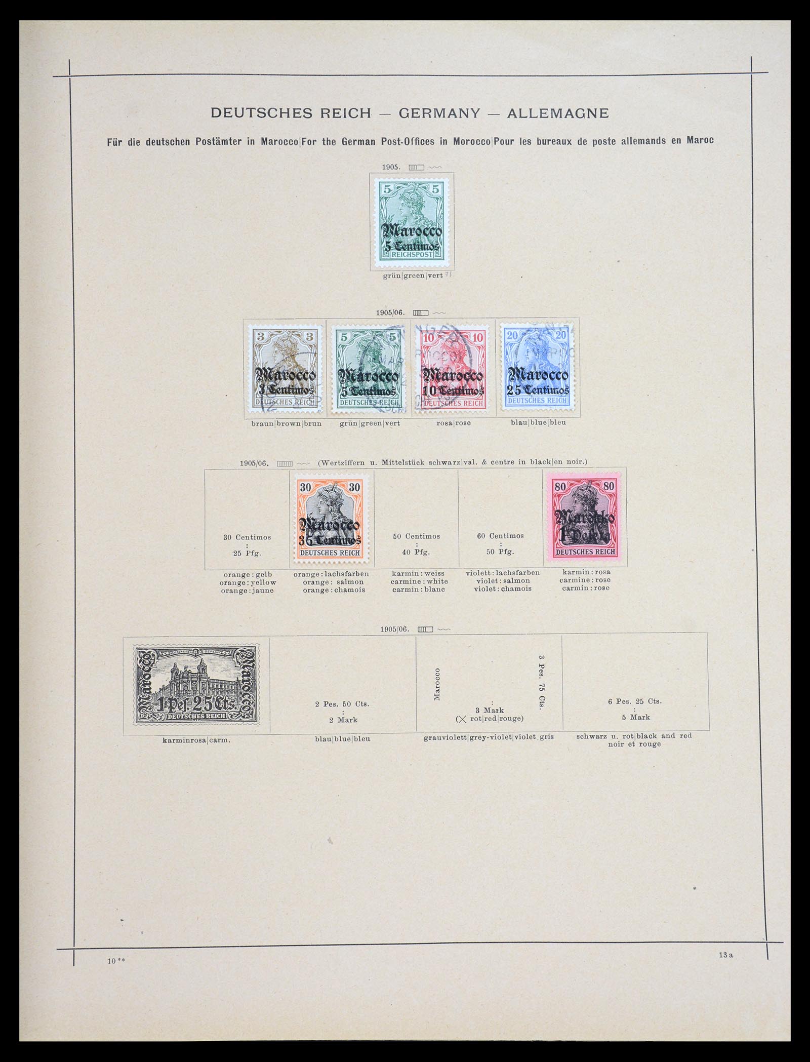 36595 047 - Postzegelverzameling 36595 World 1840-1910.