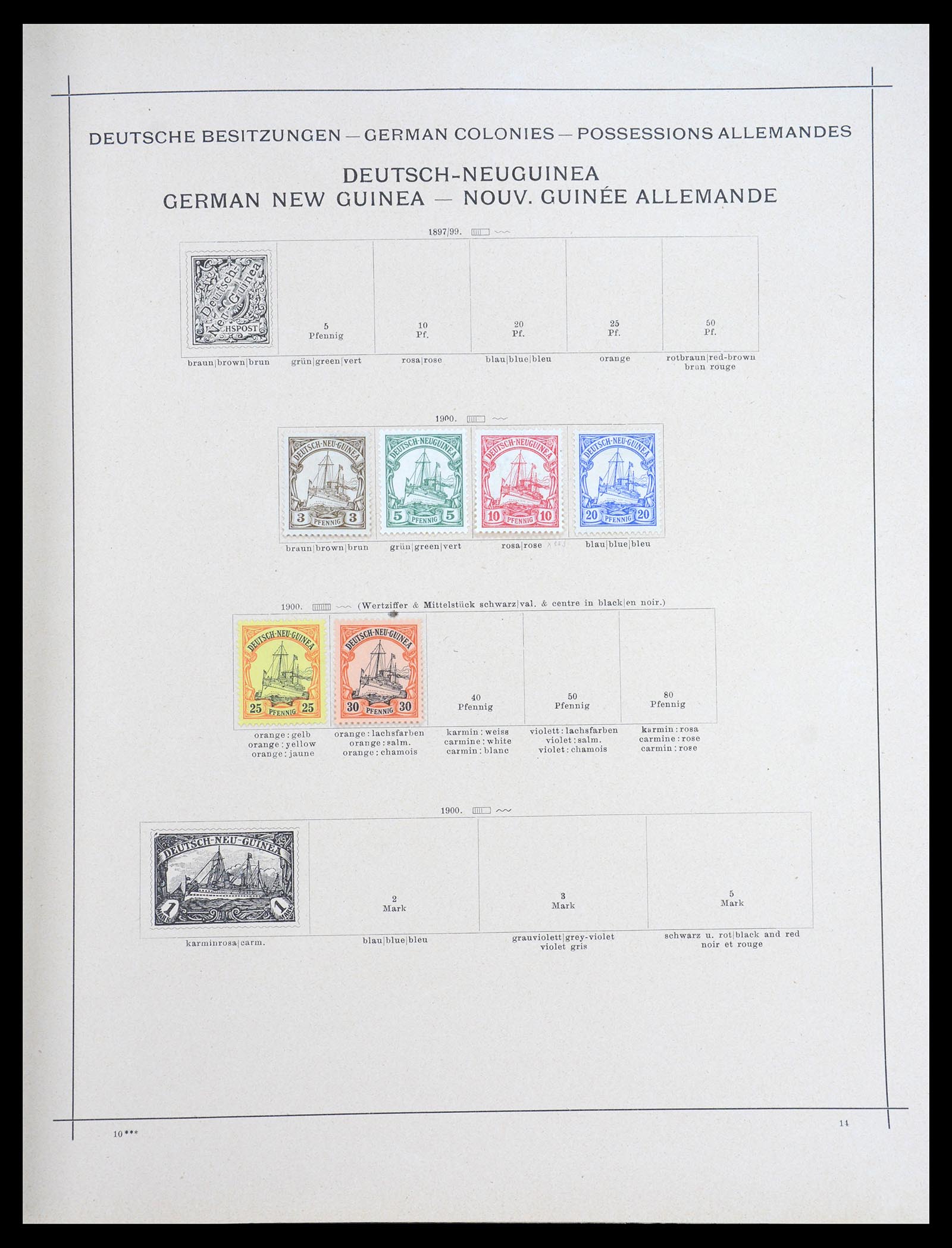 36595 048 - Postzegelverzameling 36595 World 1840-1910.