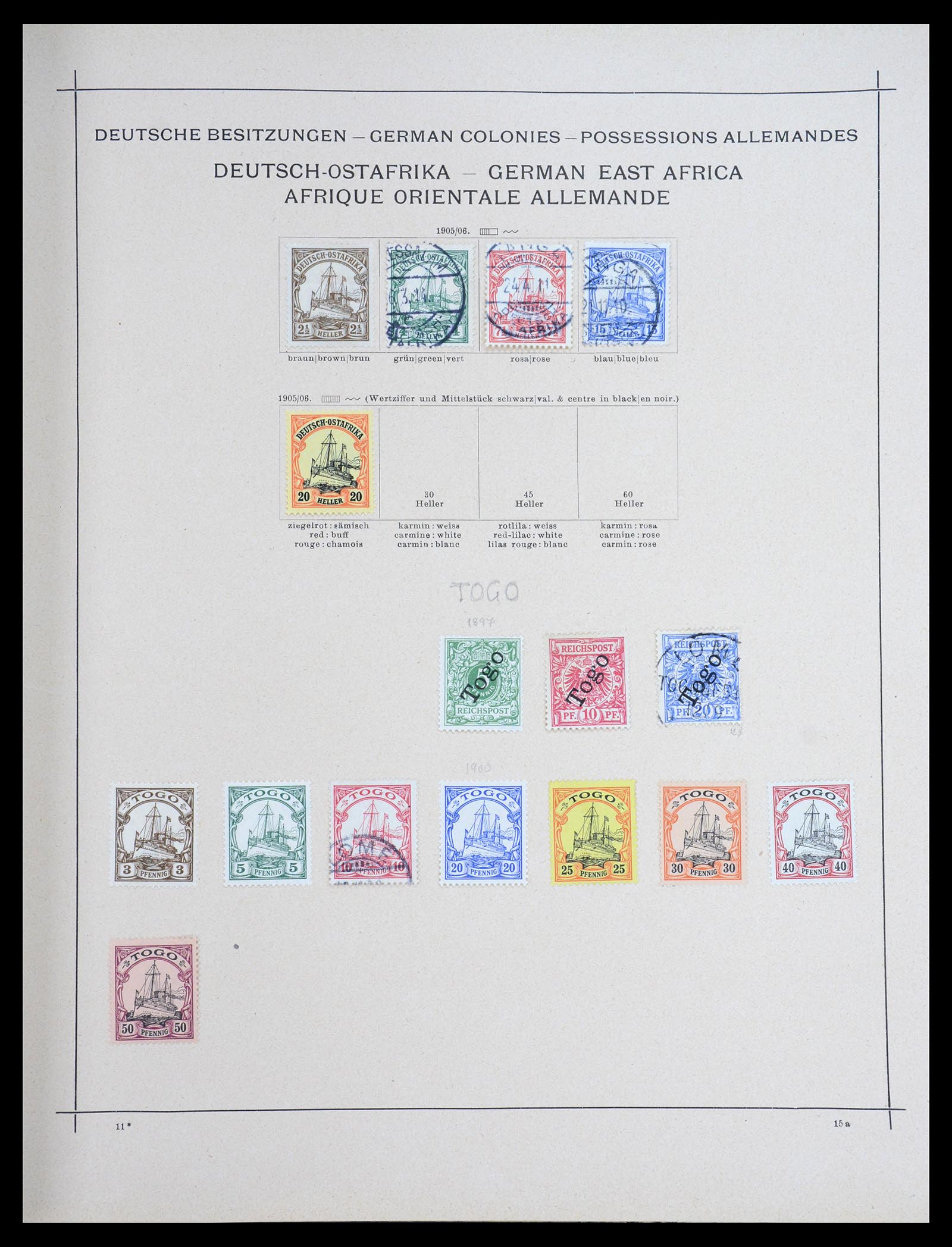 36595 050 - Postzegelverzameling 36595 World 1840-1910.