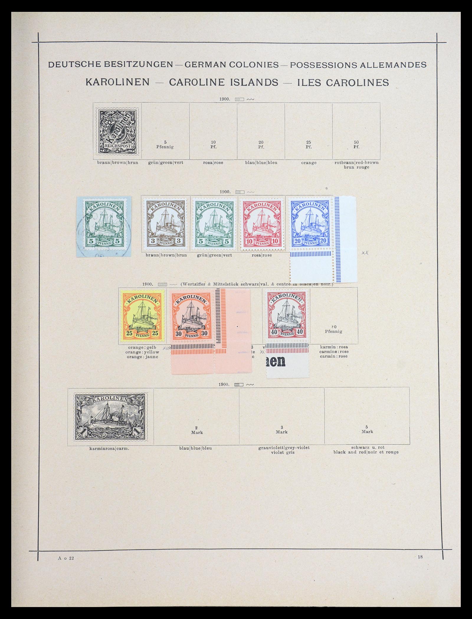 36595 053 - Postzegelverzameling 36595 World 1840-1910.