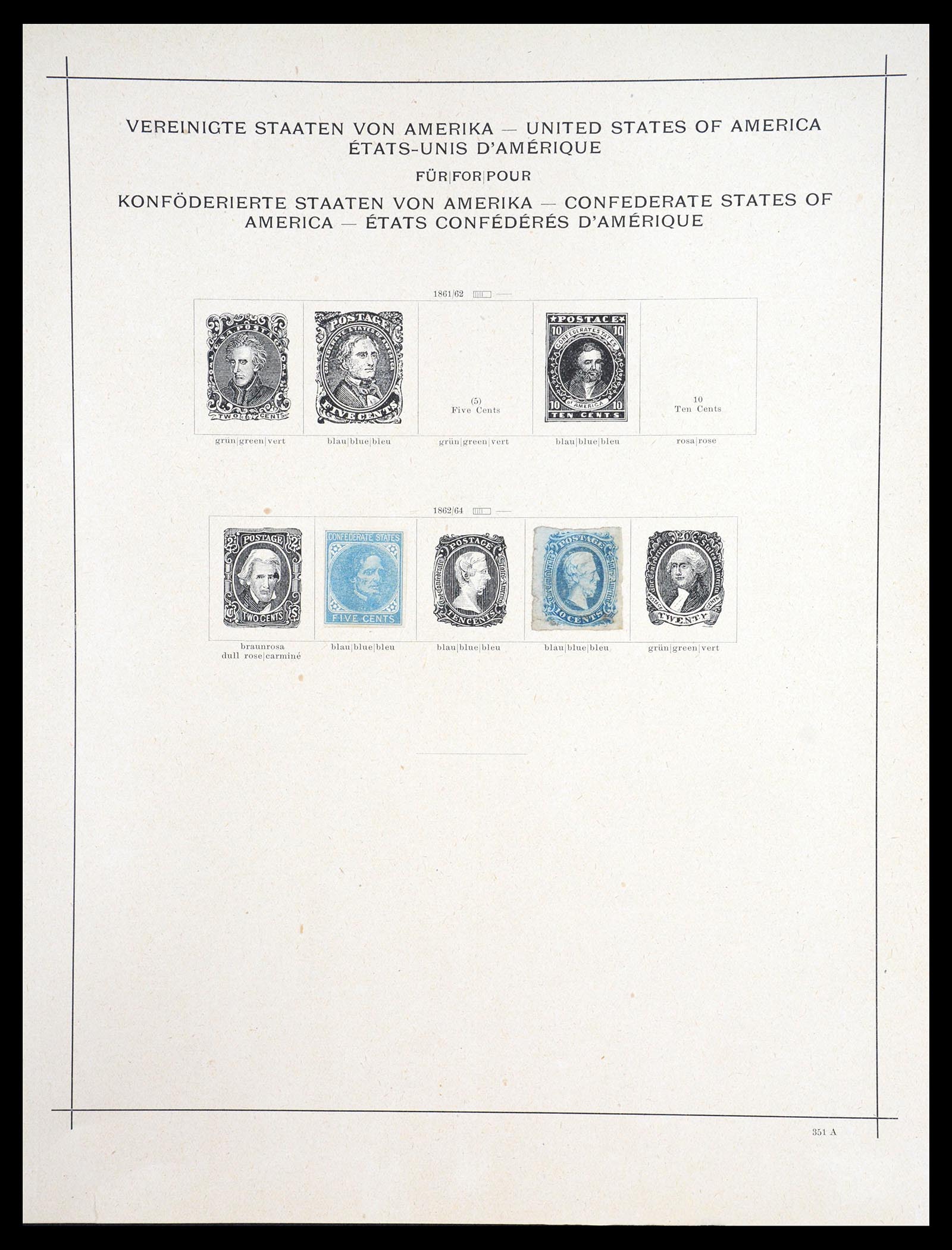 36595 782 - Postzegelverzameling 36595 World 1840-1910.