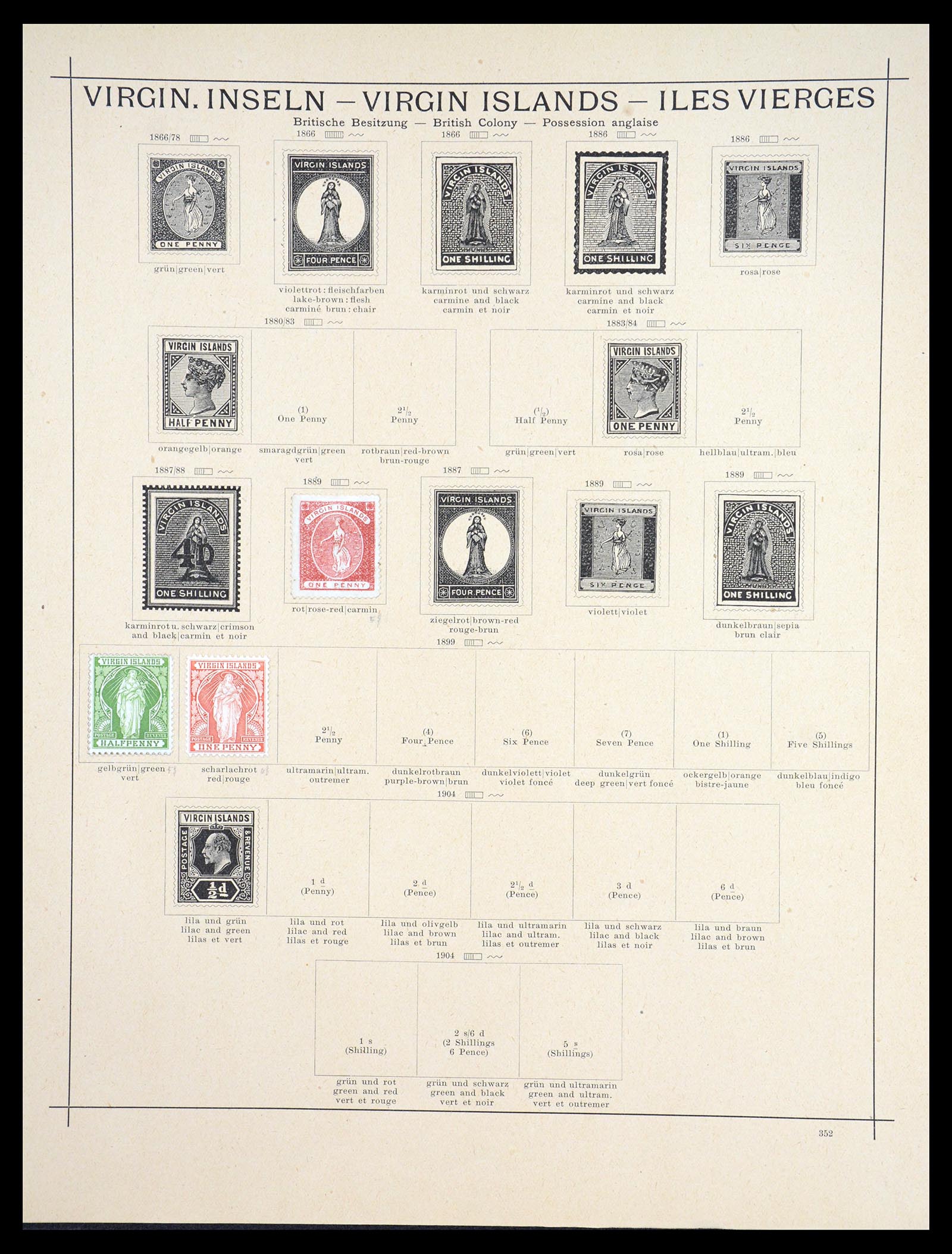 36595 783 - Postzegelverzameling 36595 World 1840-1910.