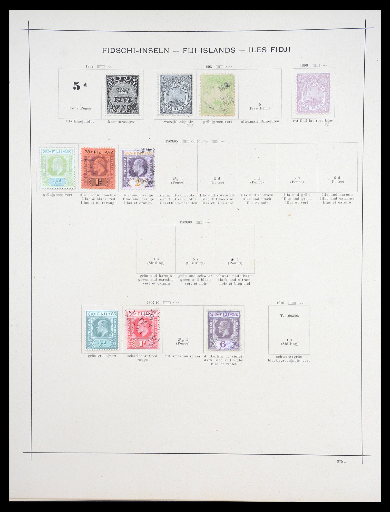 36595 788 - Postzegelverzameling 36595 World 1840-1910.
