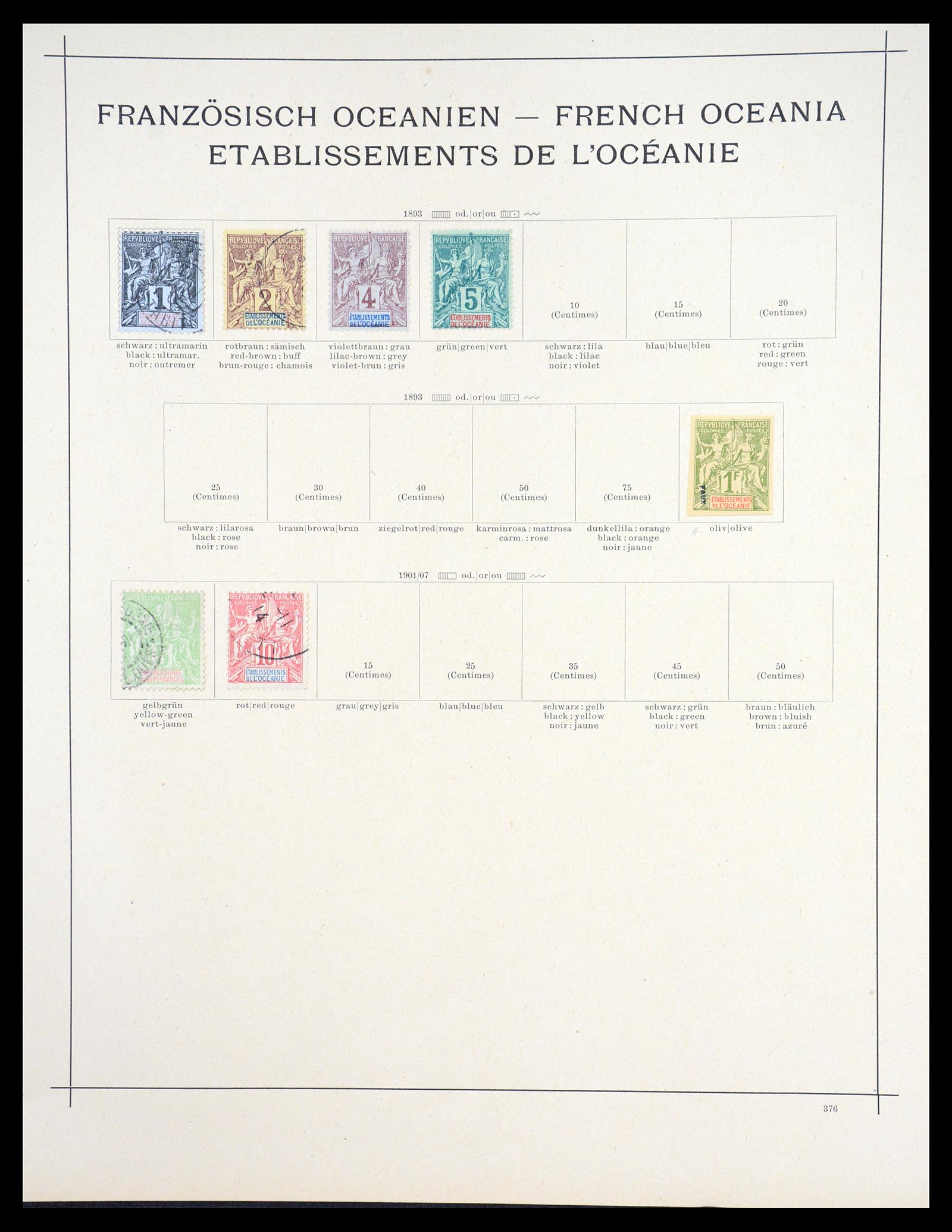 36595 789 - Postzegelverzameling 36595 World 1840-1910.