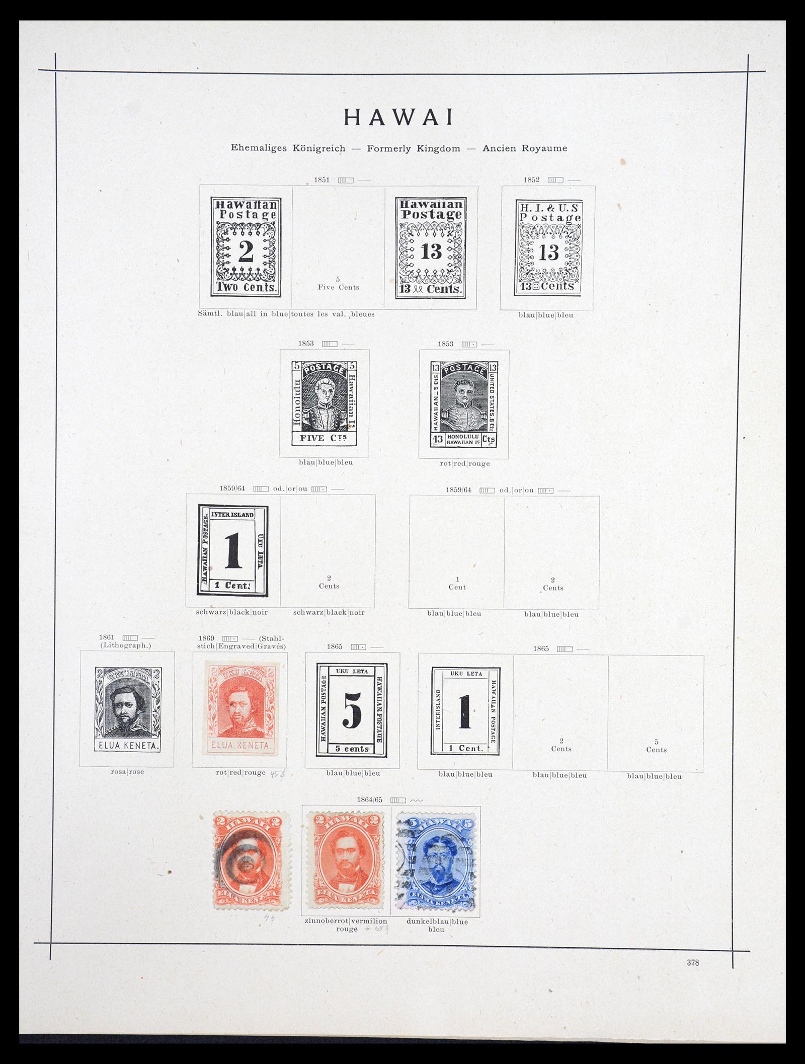 36595 791 - Postzegelverzameling 36595 World 1840-1910.