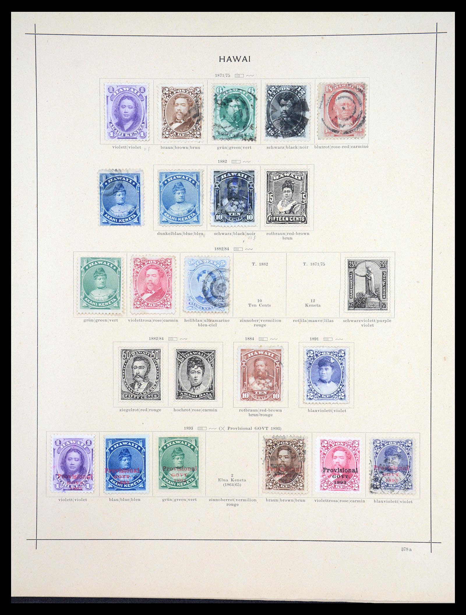 36595 792 - Postzegelverzameling 36595 World 1840-1910.