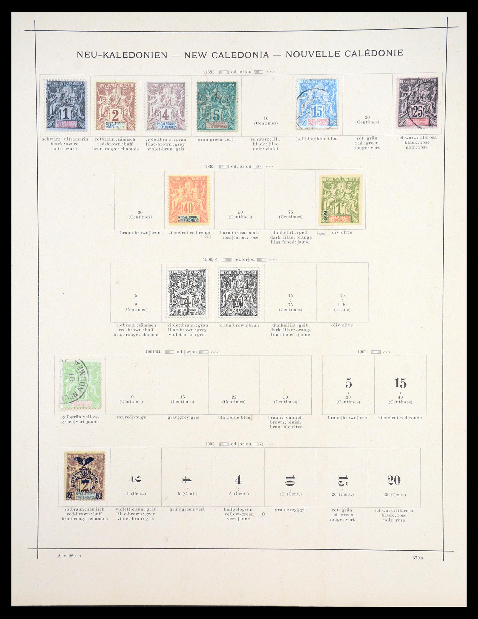 36595 797 - Postzegelverzameling 36595 World 1840-1910.